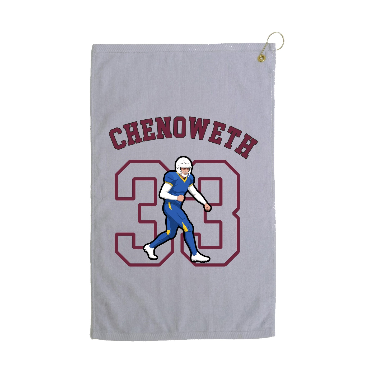 Golf Towel — Shirsey Arch in Grey
