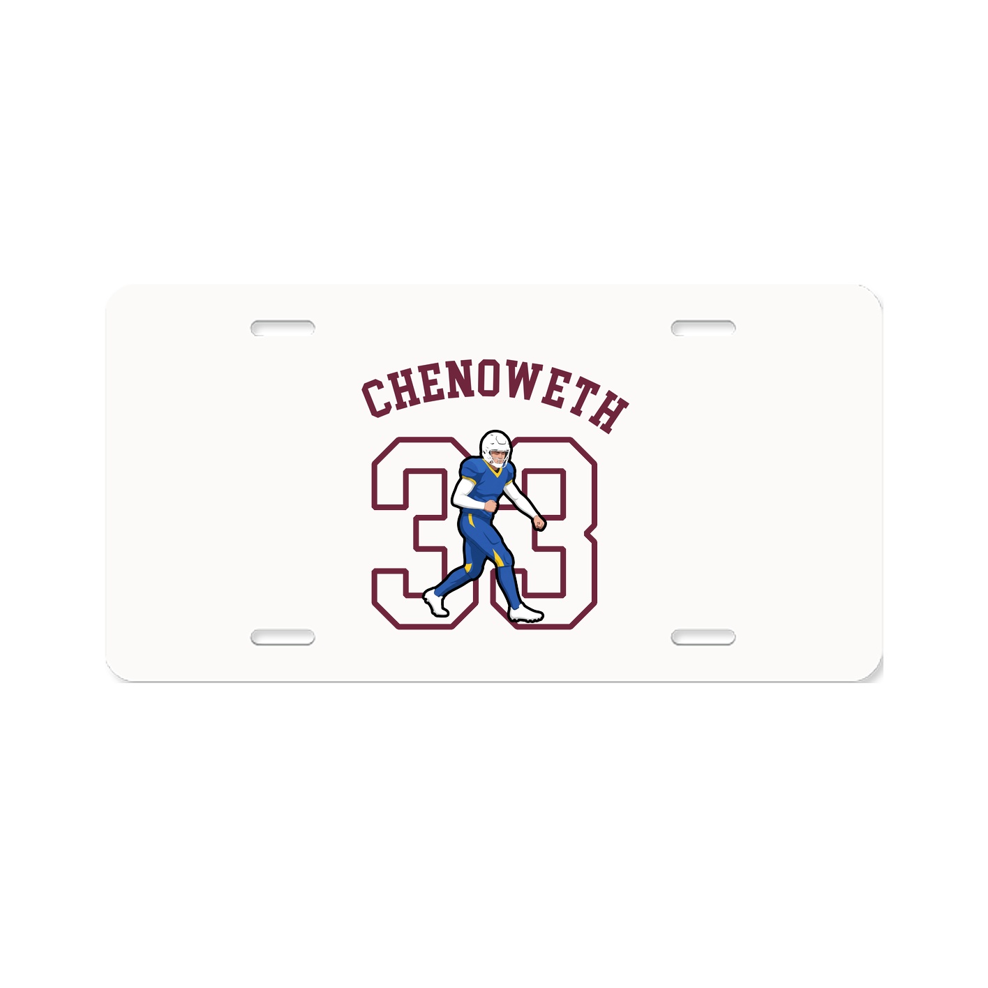 License Plate — Shirsey Arch in Classic