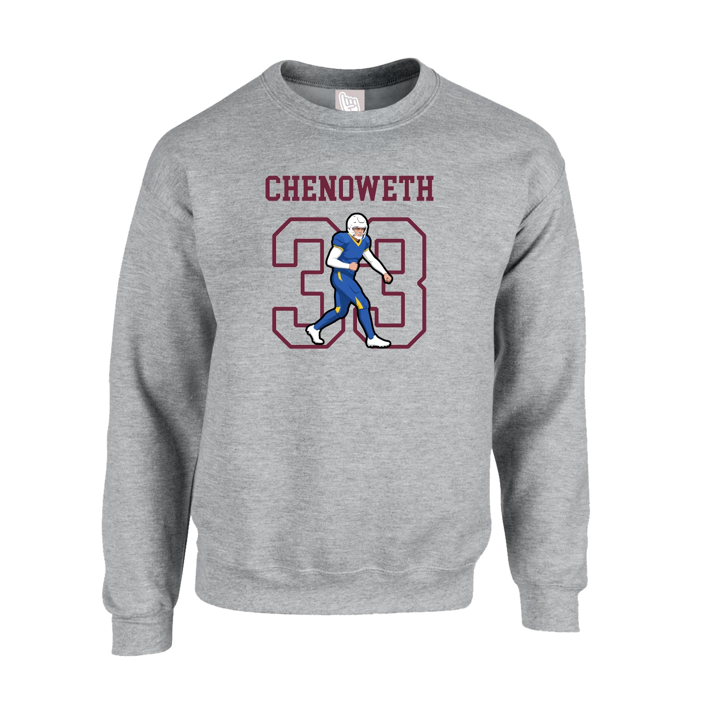 Fleece Crew — Shirsey in Grey