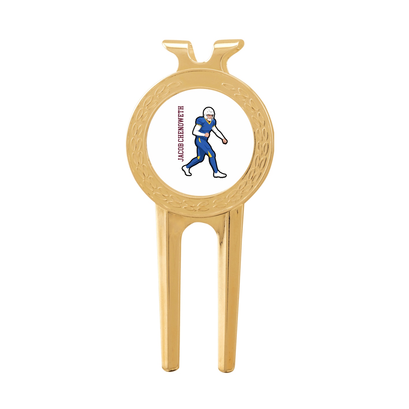 Divot Tool with Ball Marker — Name Vertical in Classic