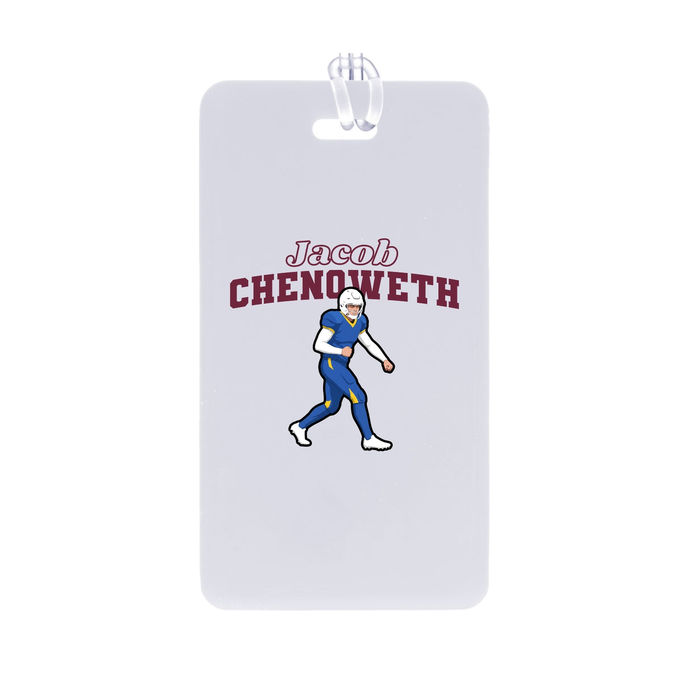Bag Tag — Name Arch in Classic
