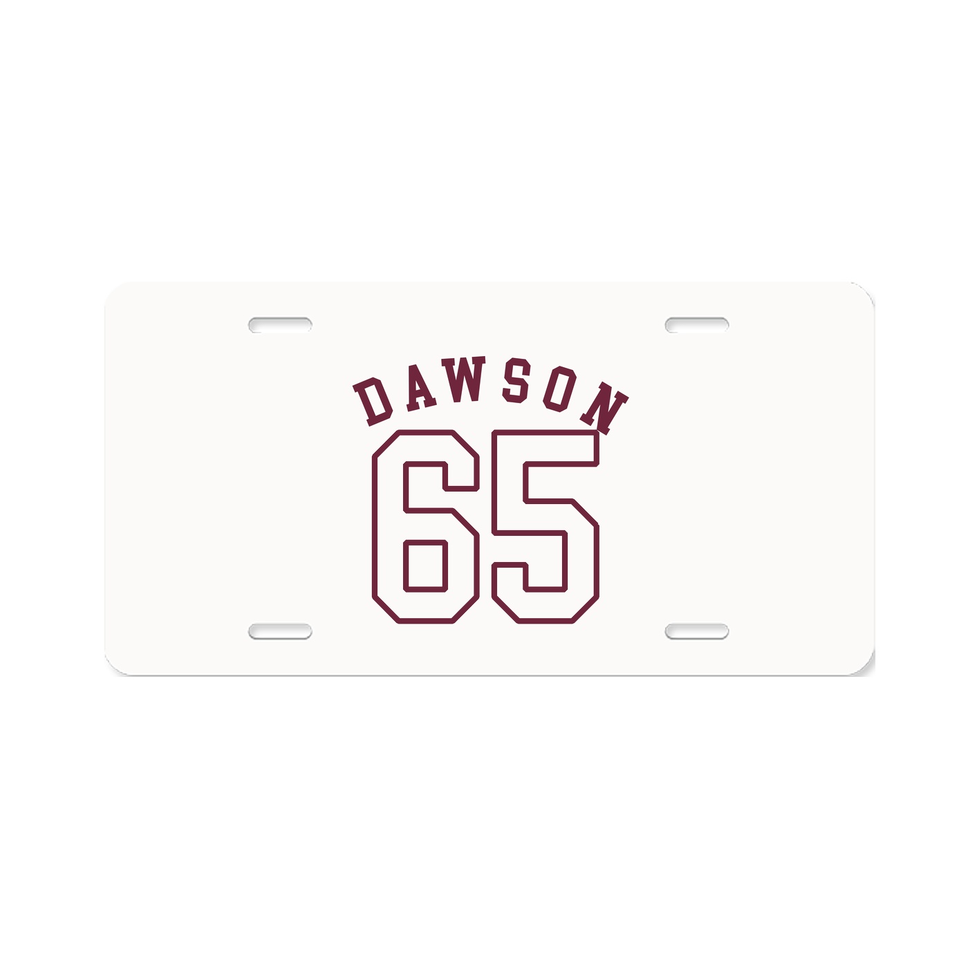 License Plate — Shirsey Arch in Classic