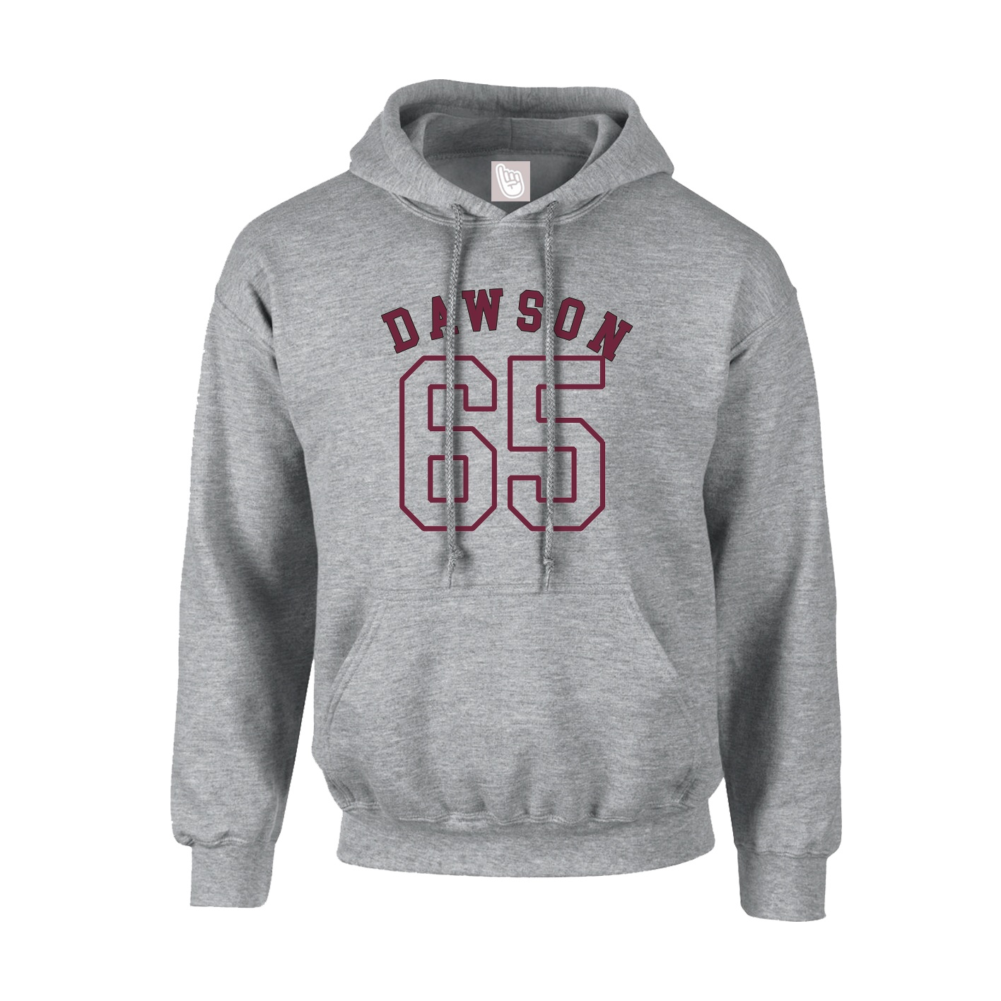 Youth Hoodie — Shirsey Arch in Grey