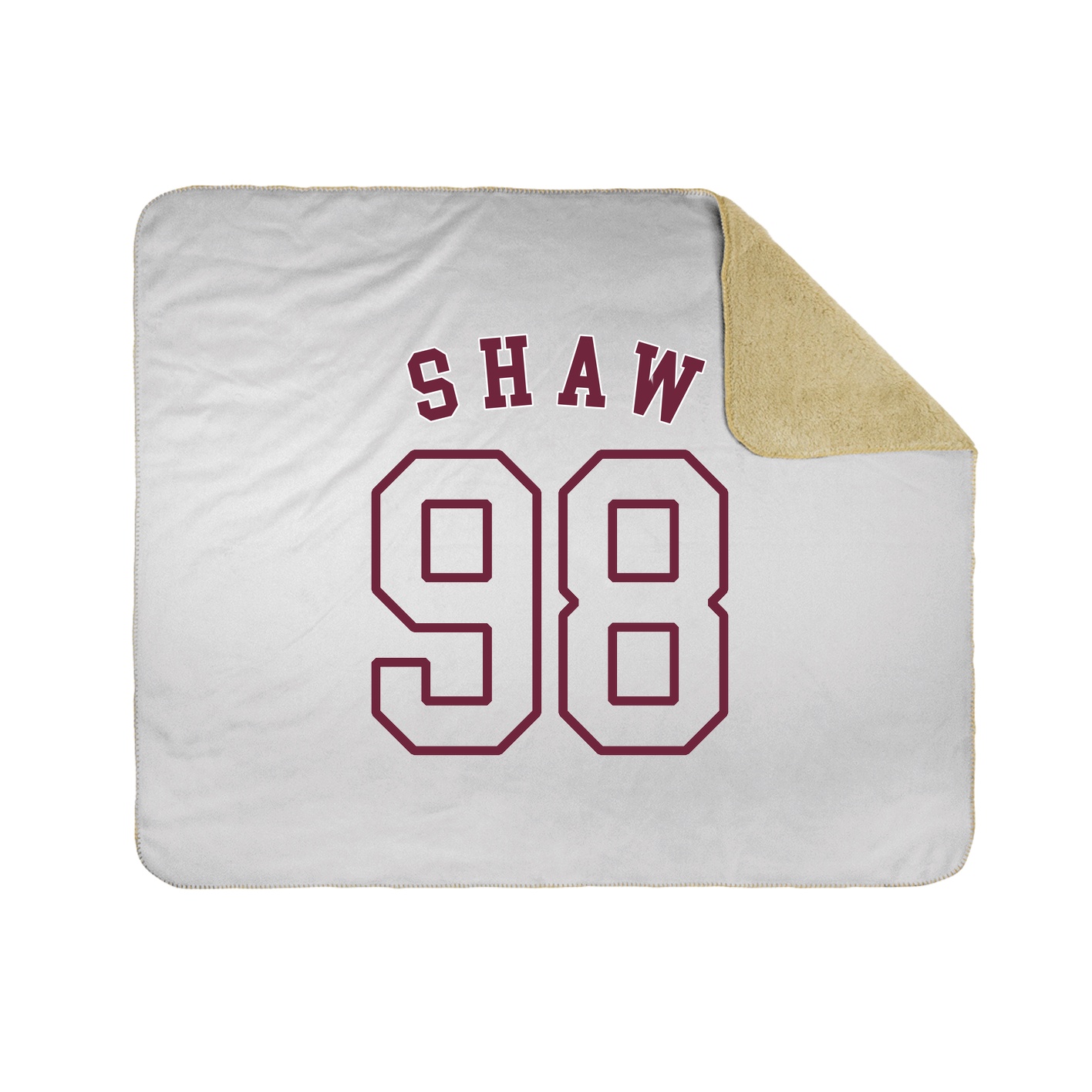 Throw Blanket — Shirsey Arch in White