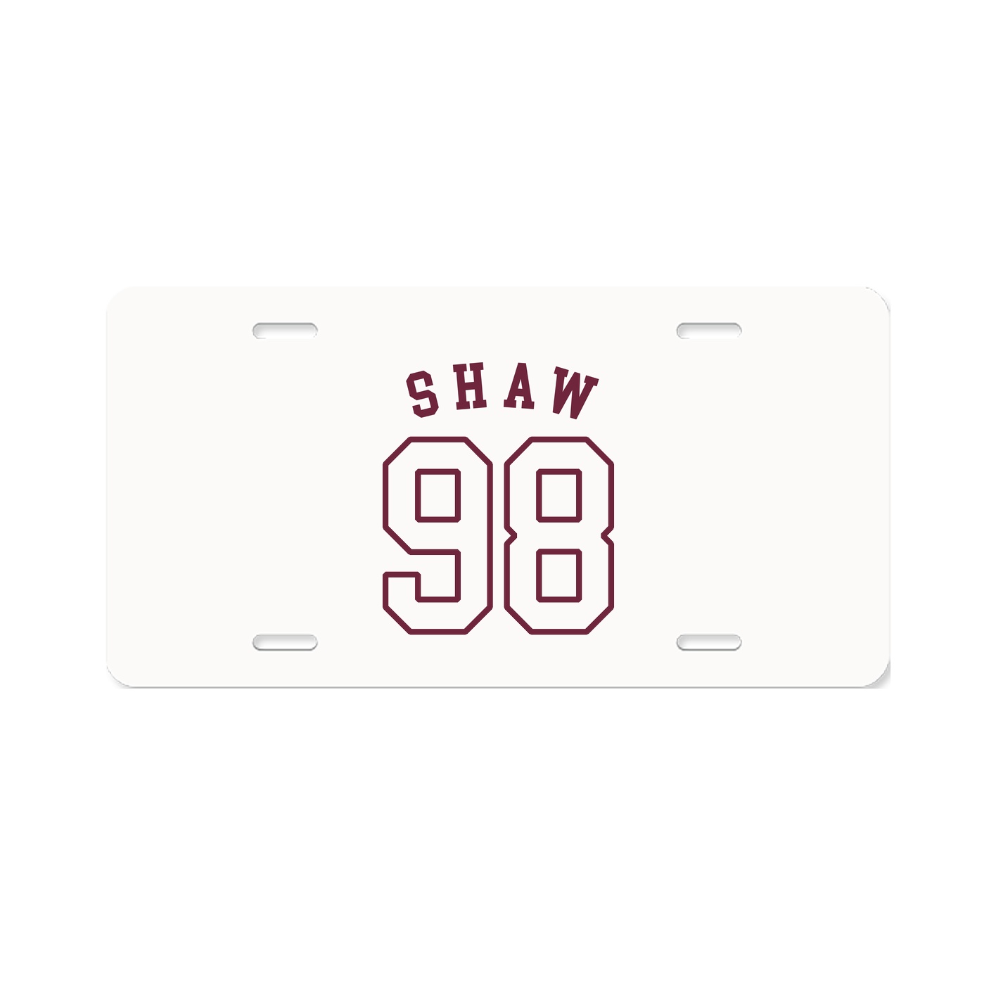 License Plate — Shirsey Arch in Classic