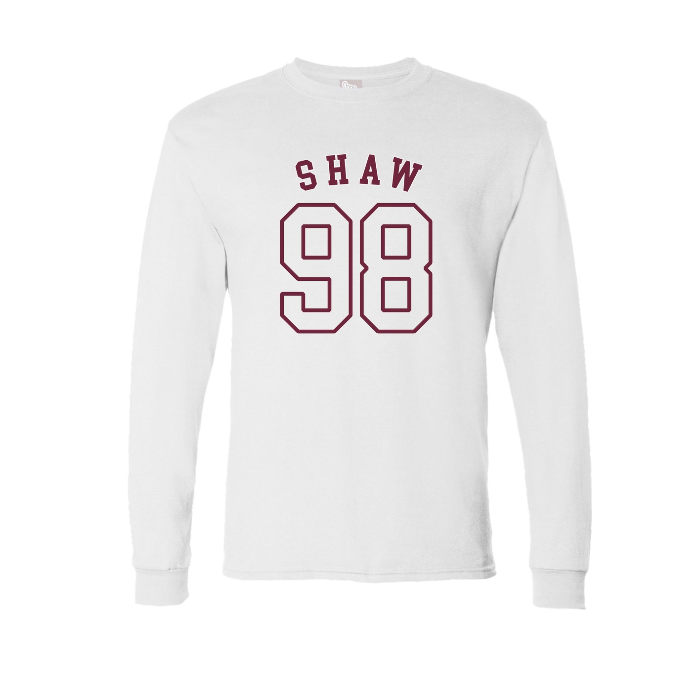 Long Sleeve Tee — Shirsey Arch in White