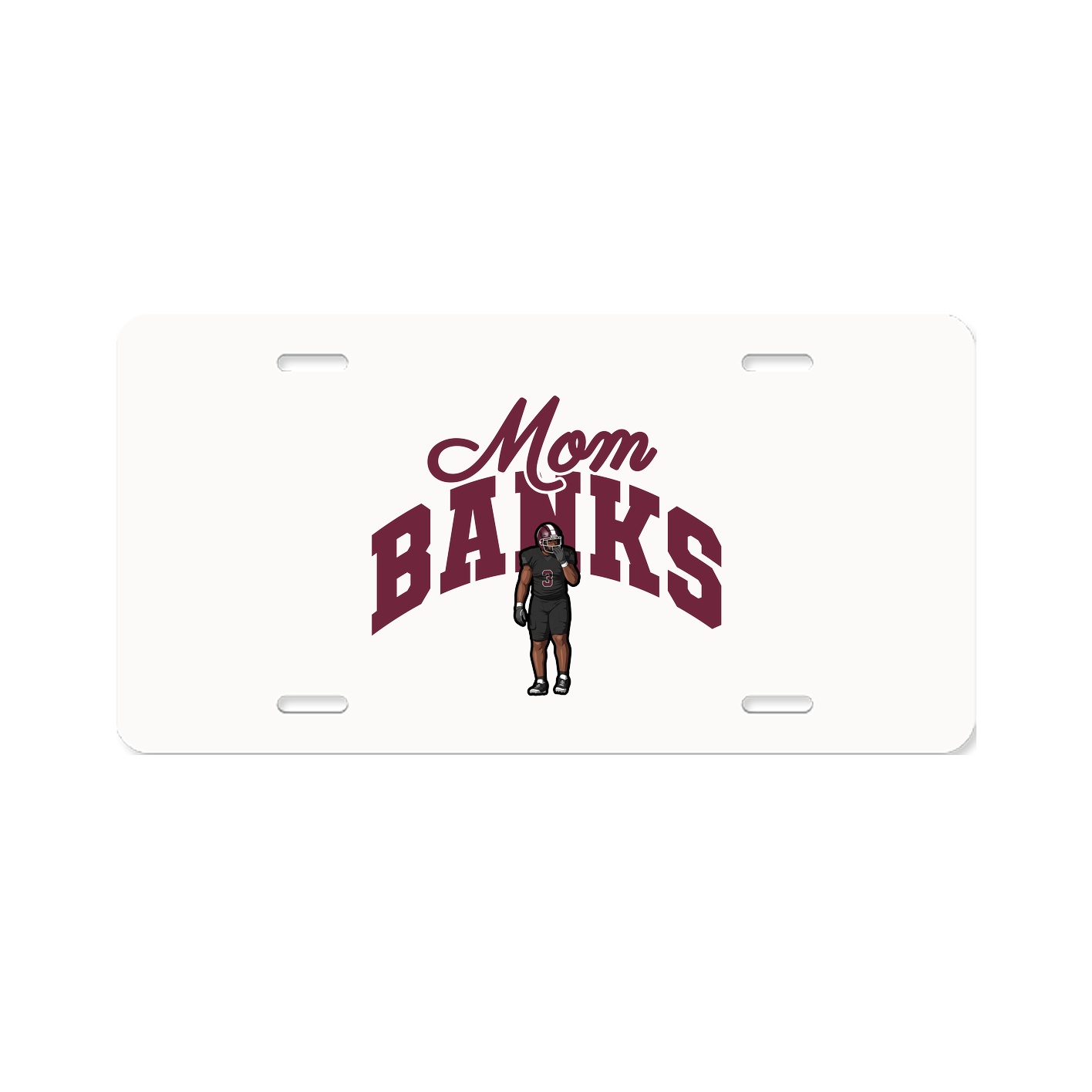 License Plate — Mothers Day Arch in Classic