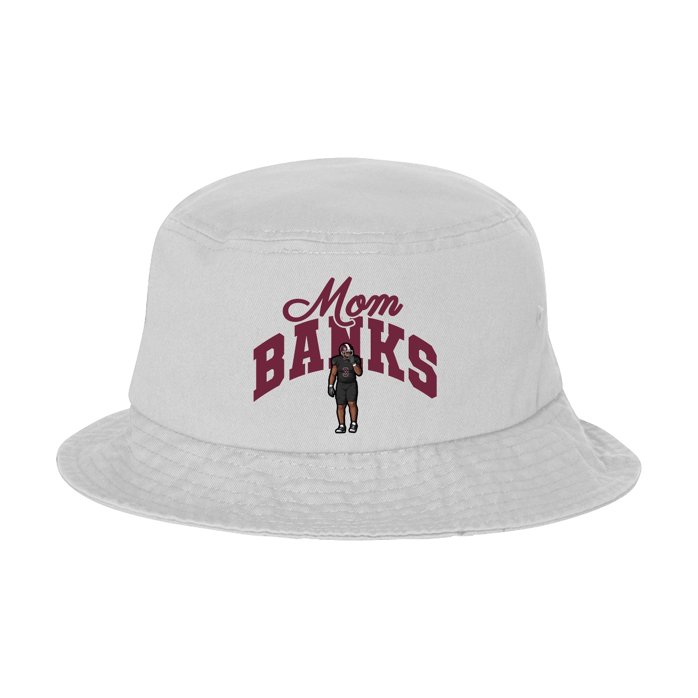 Bucket Cap — Mothers Day Arch in White