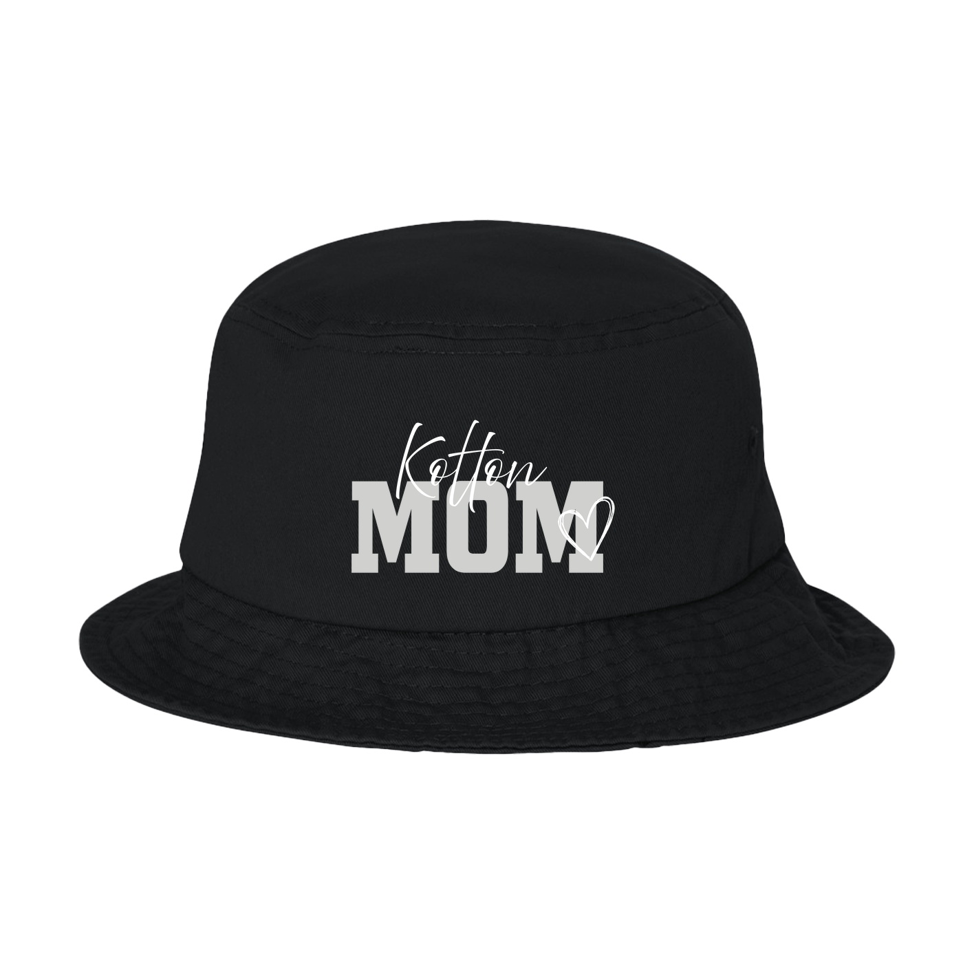 Bucket Cap — Mothers Day Script in Black
