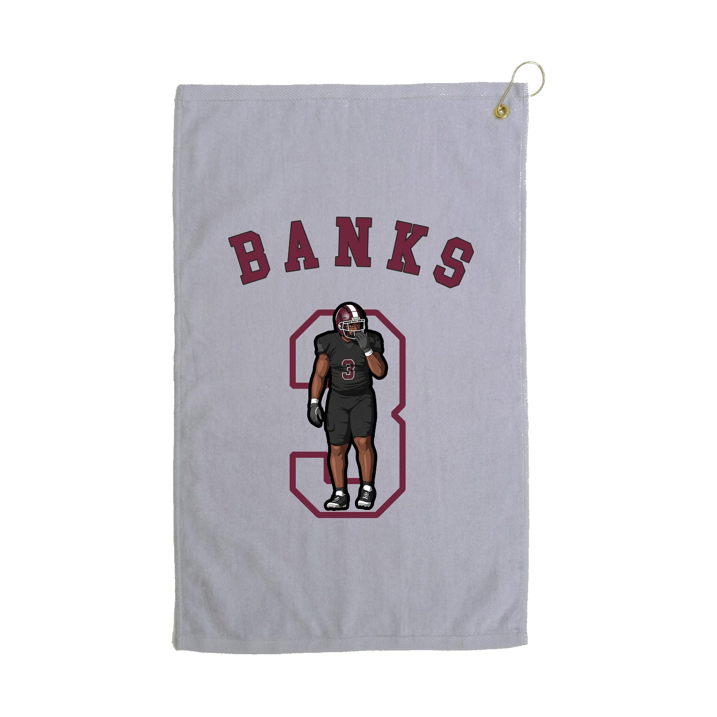 Golf Towel — Shirsey Arch in Grey