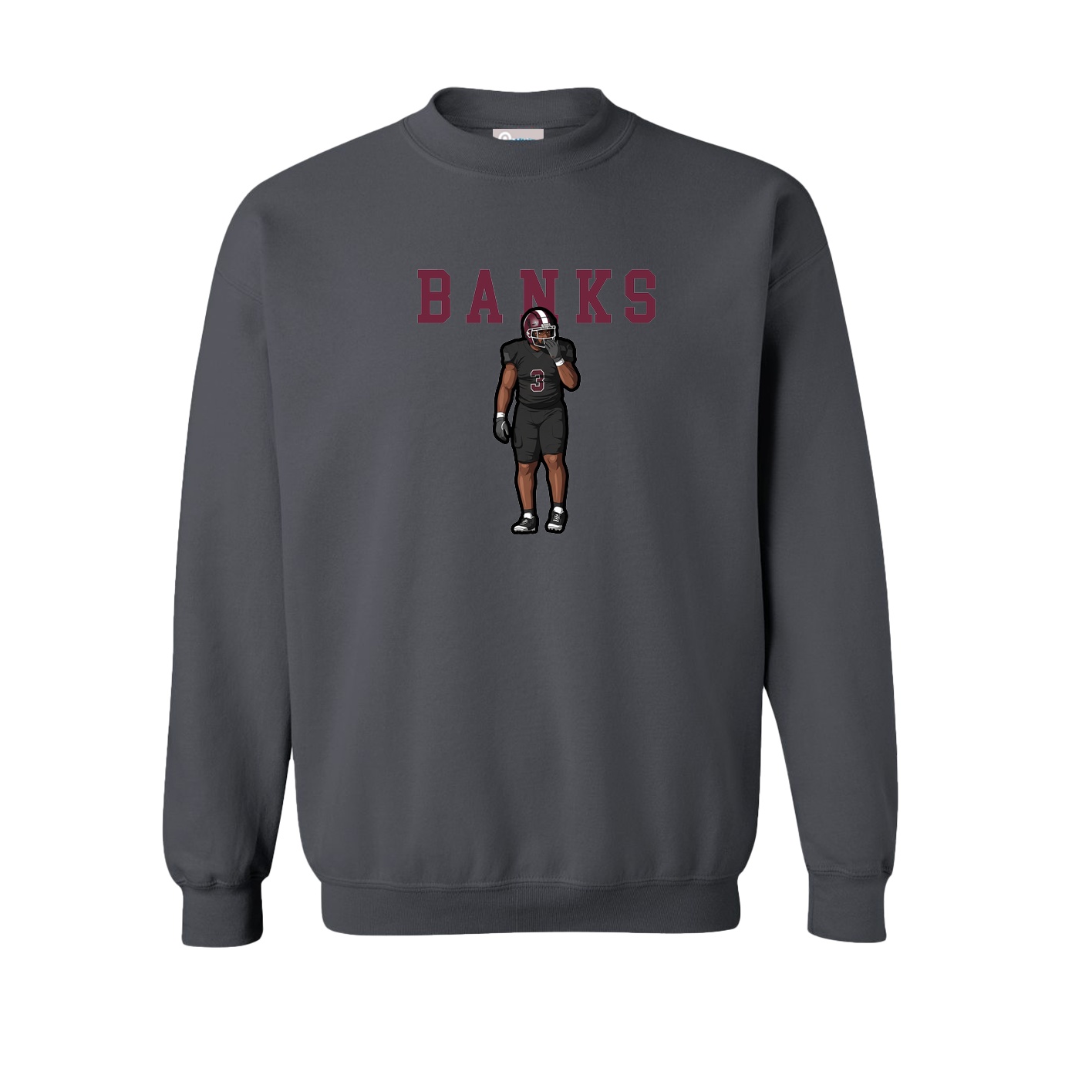 Fleece Crew — Shirsey in Grey