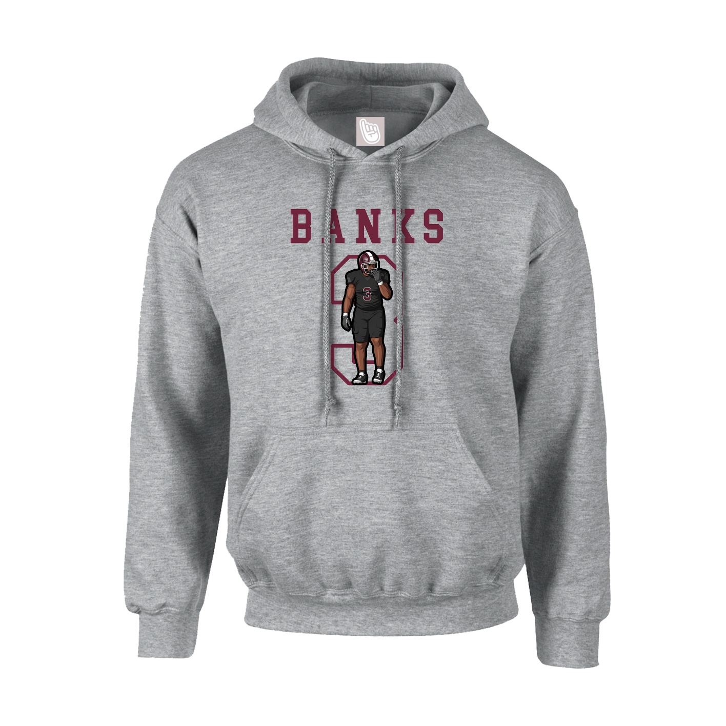 Youth Hoodie — Shirsey in Grey