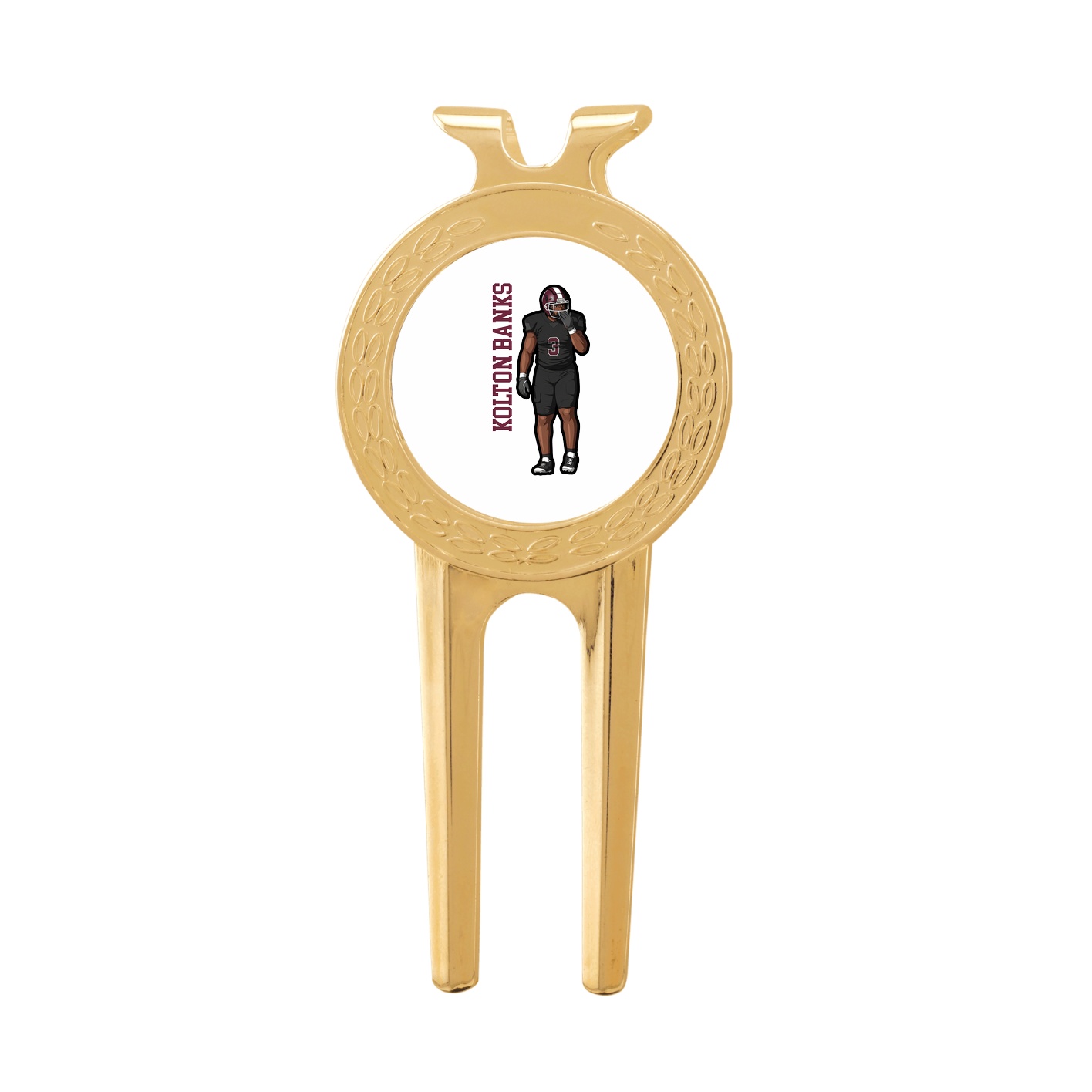 Divot Tool with Ball Marker — Name Vertical in Classic