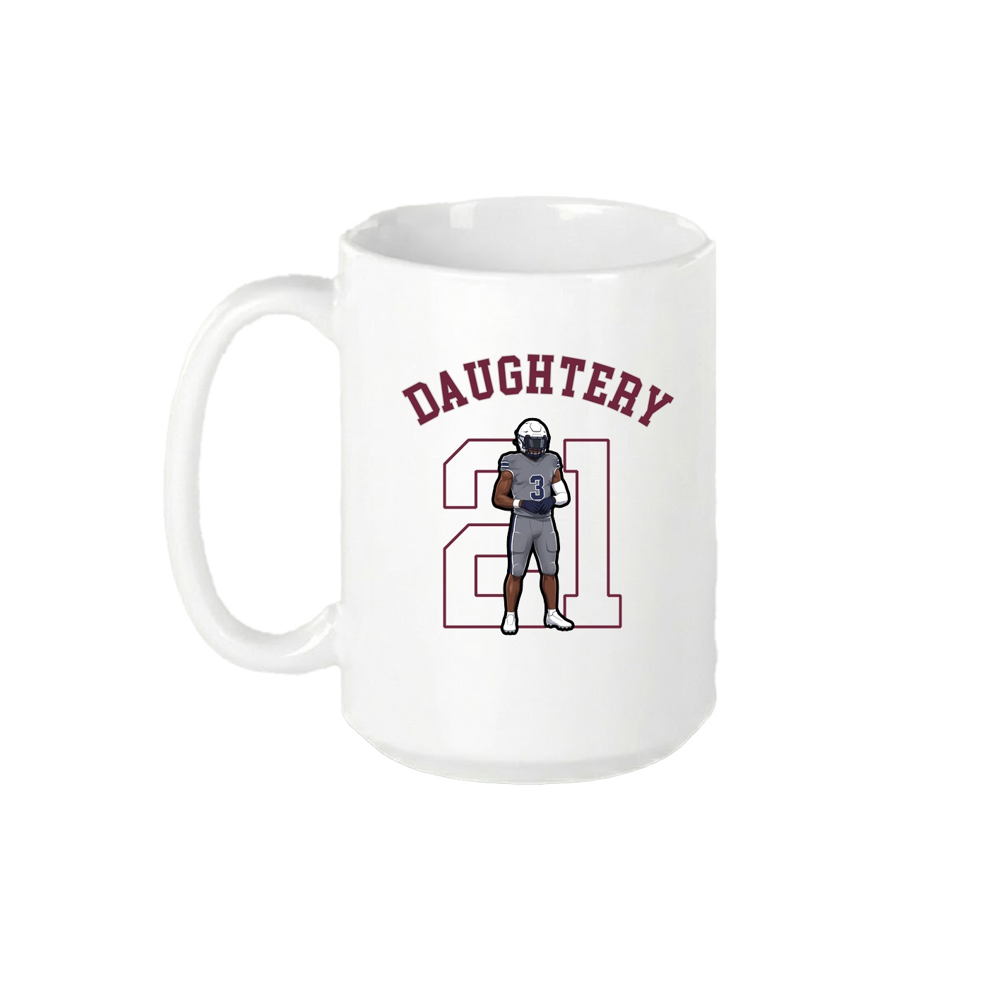 15oz Coffee Mug — Shirsey Arch in White