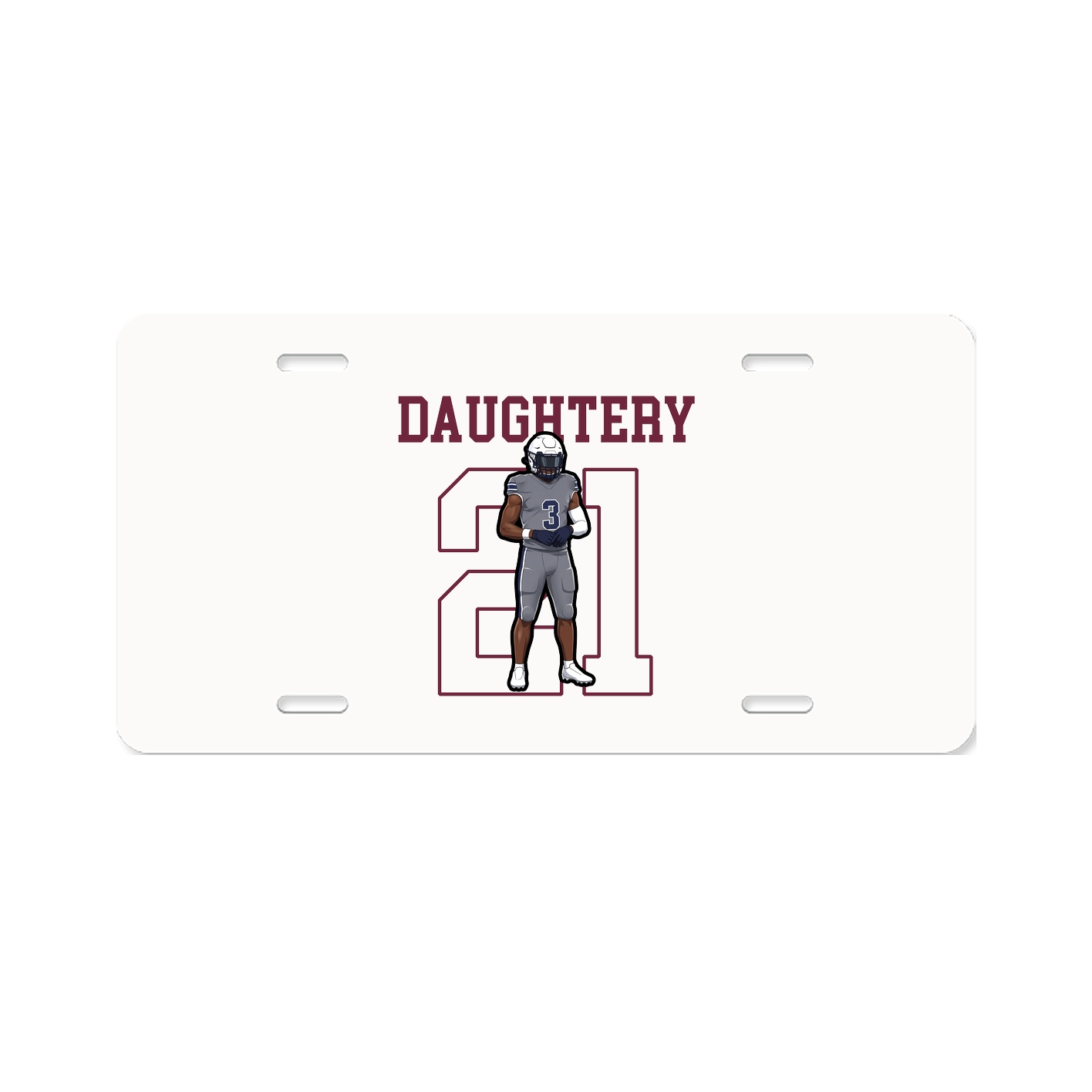 License Plate — Shirsey in Classic