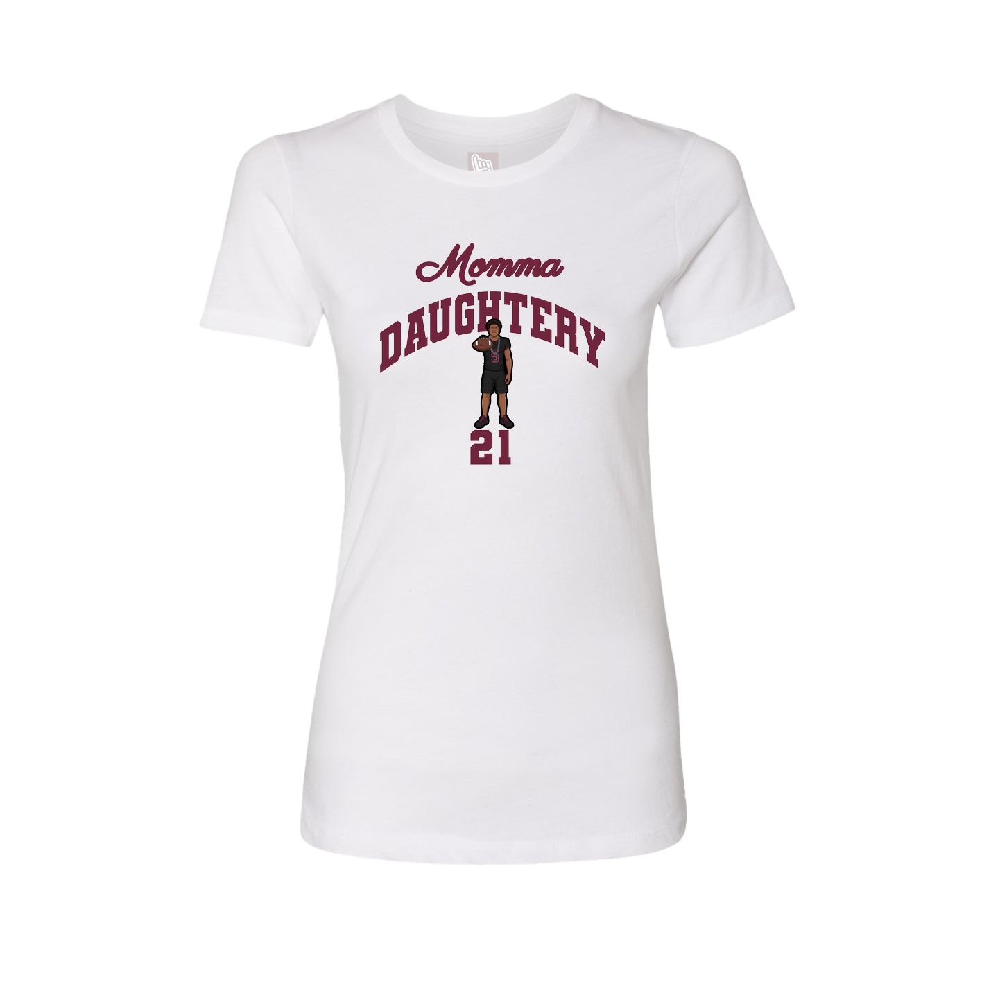 Womens Tee — Mothers Day Arch in White