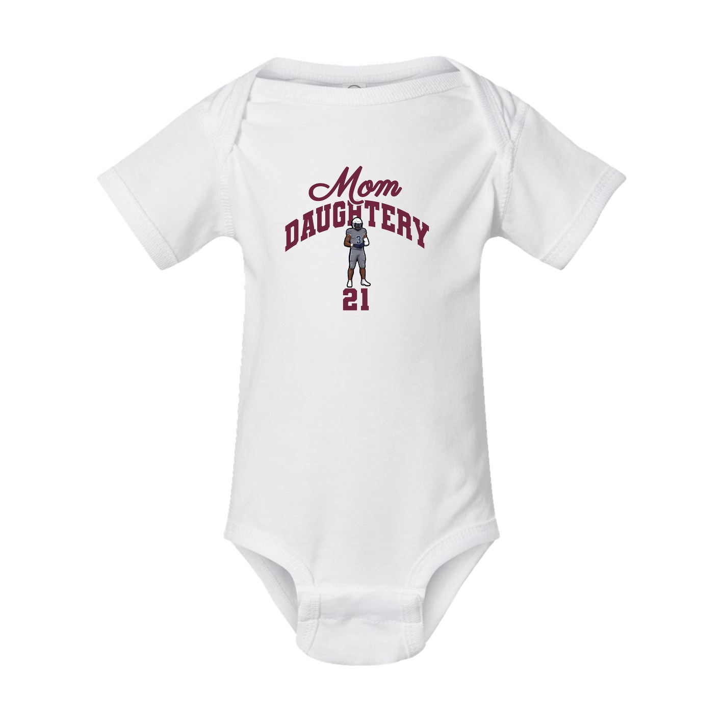 Baby Onesie — Mothers Day Arch in White