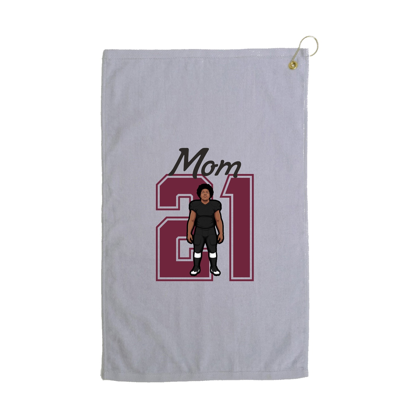 Golf Towel — Mothers Day Shirsey in Grey