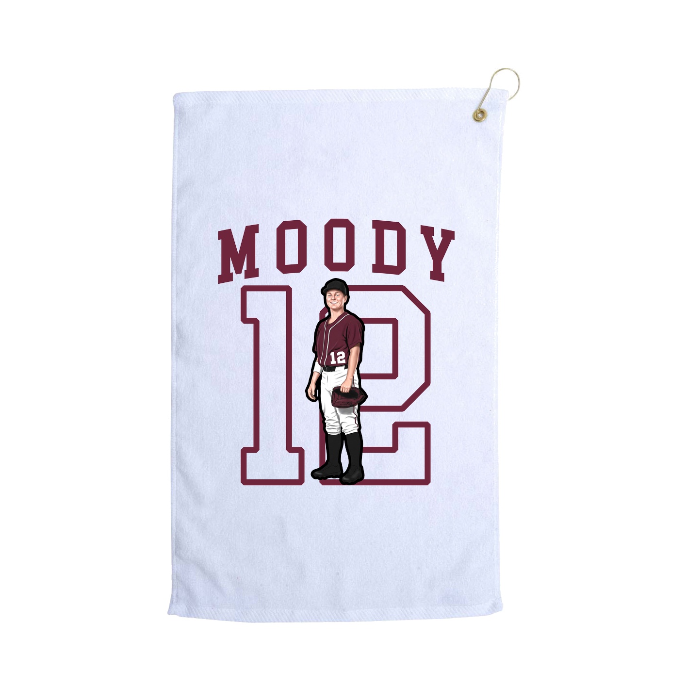 Golf Towel — Shirsey in White