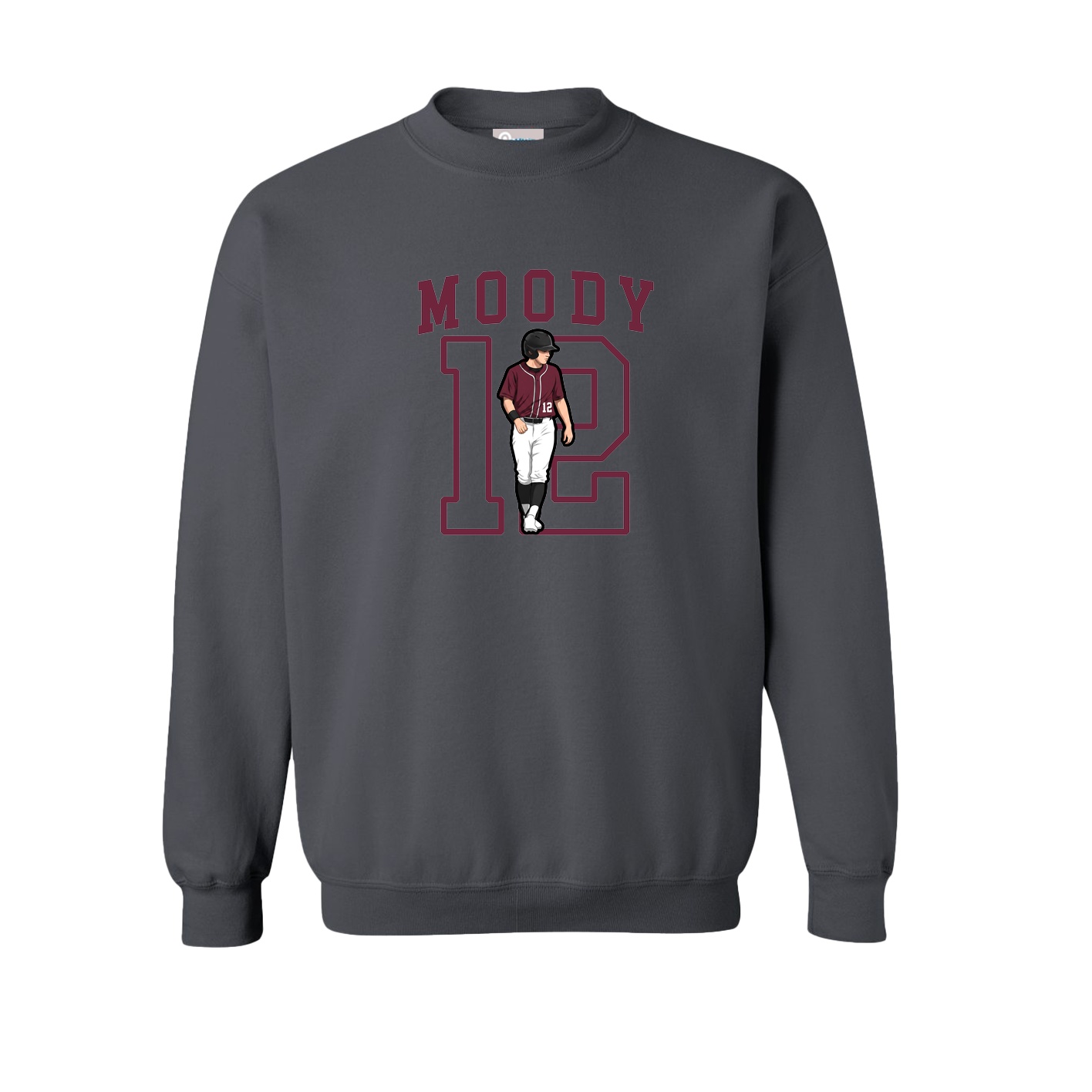 Fleece Crew — Shirsey in Grey