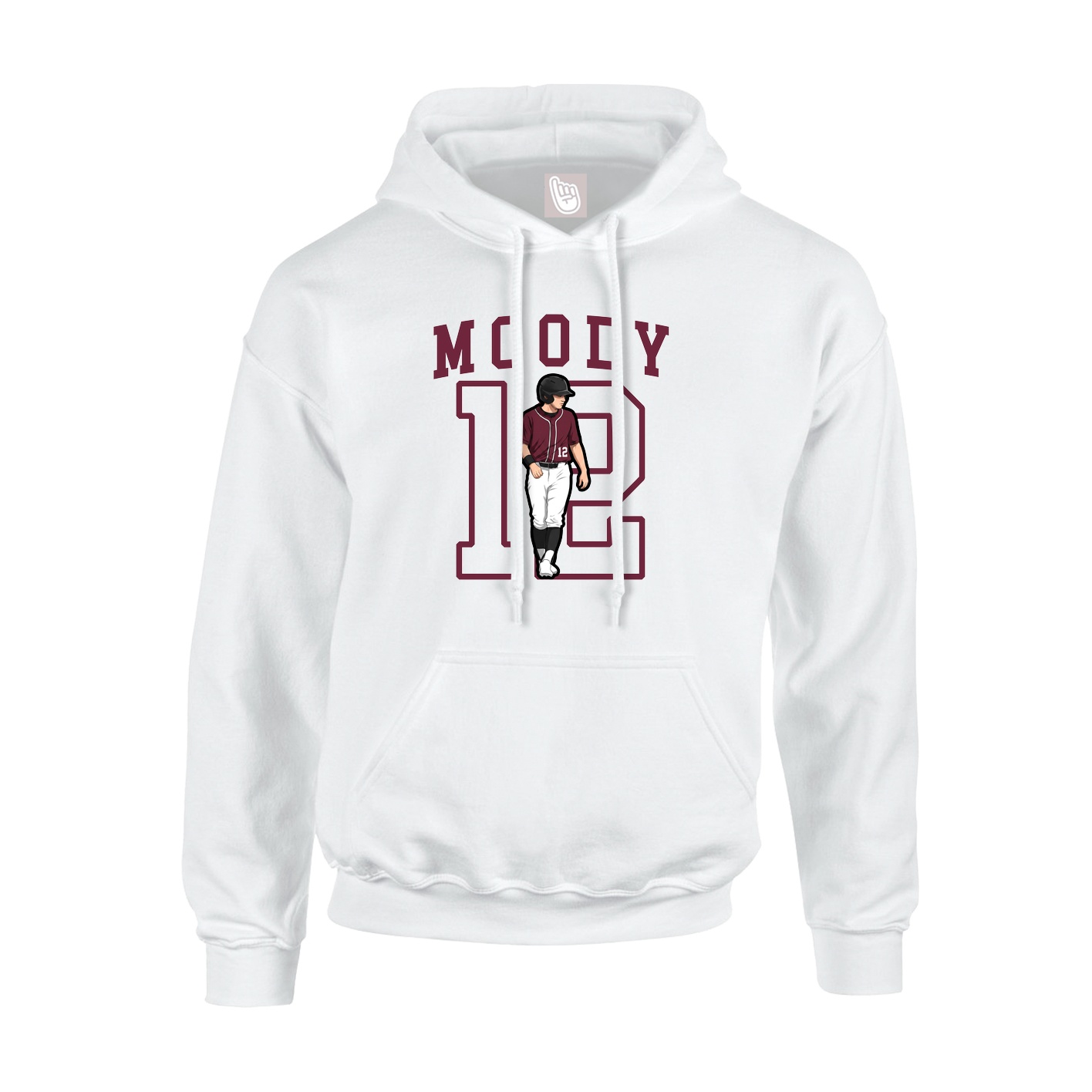 Youth Hoodie — Shirsey in White