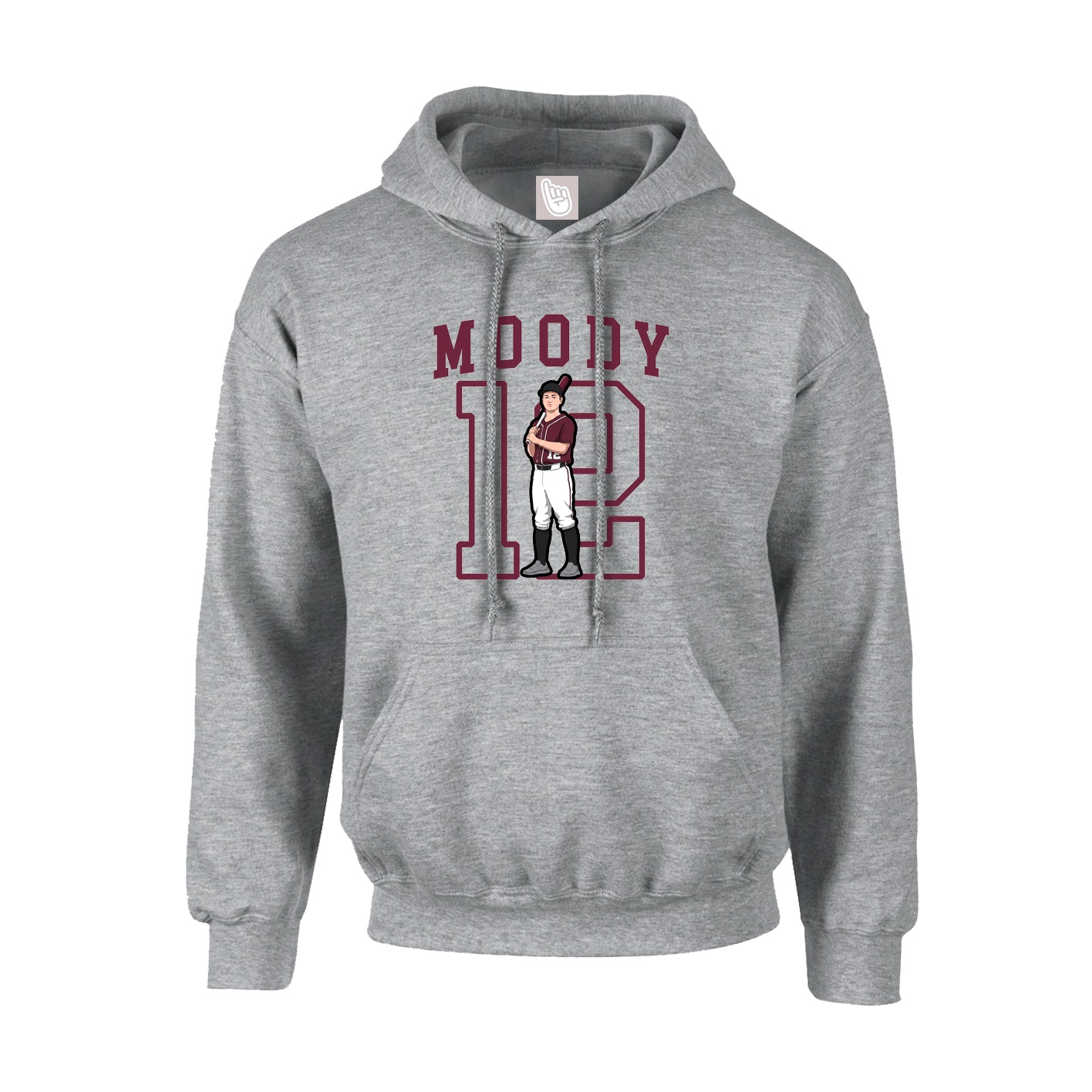 Hoodie — Shirsey in Grey