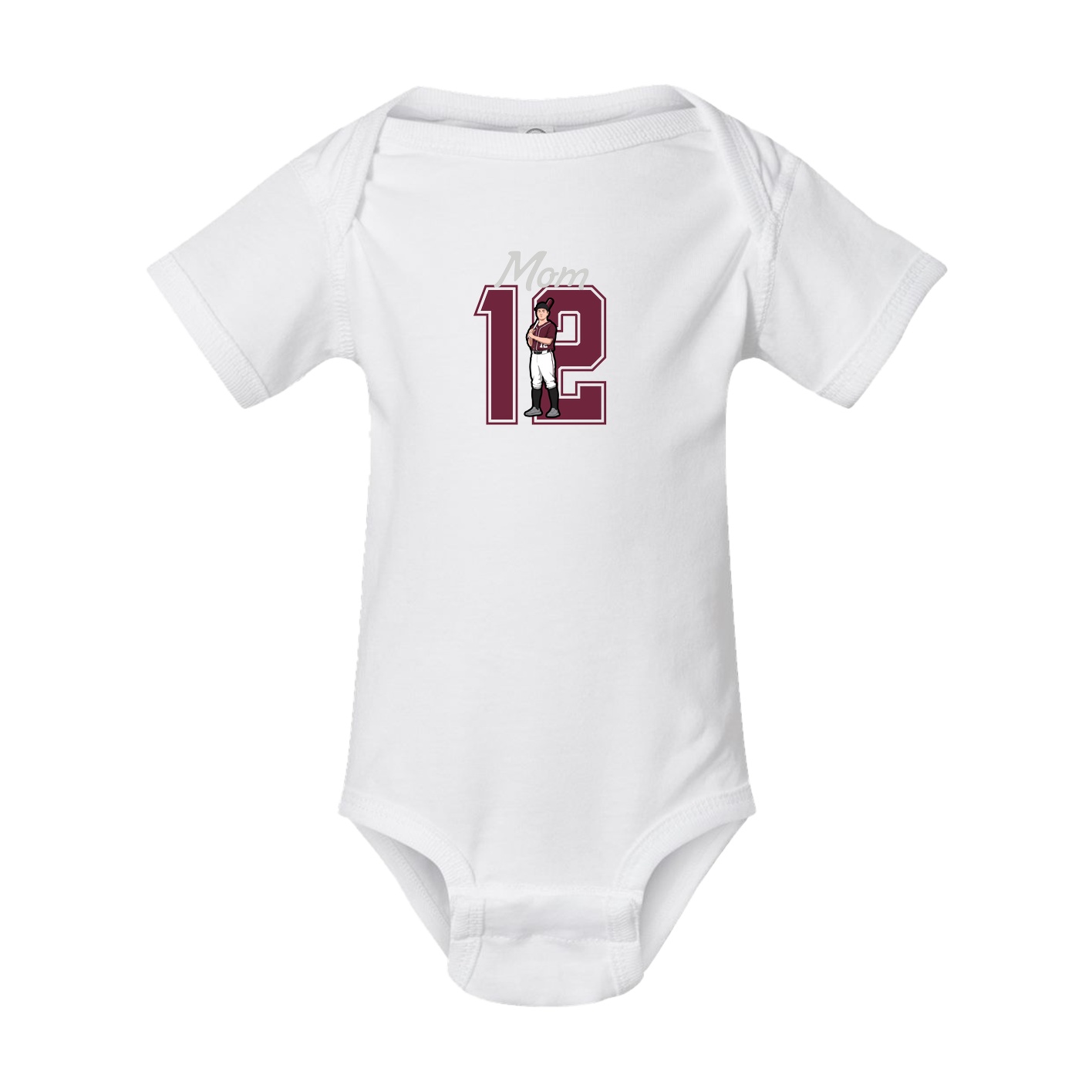 Baby Onesie — Mothers Day Shirsey in White