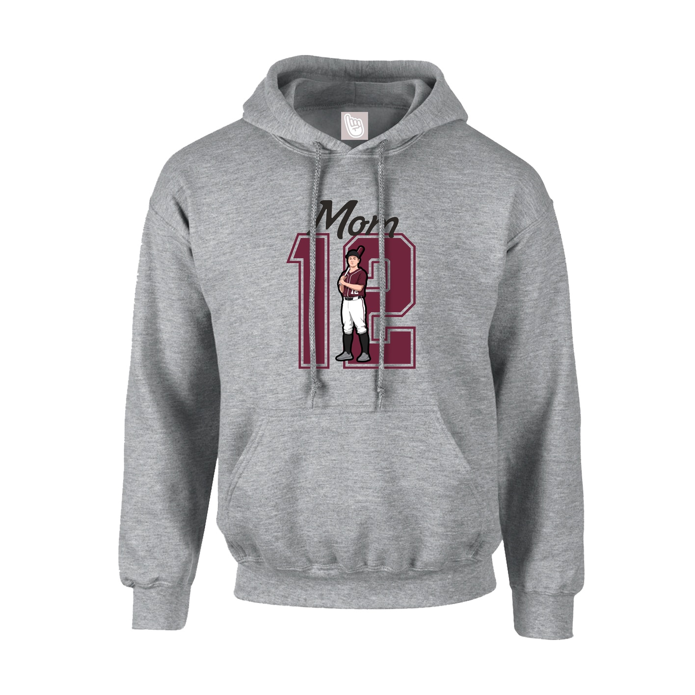 Youth Hoodie — Mothers Day Shirsey in Grey