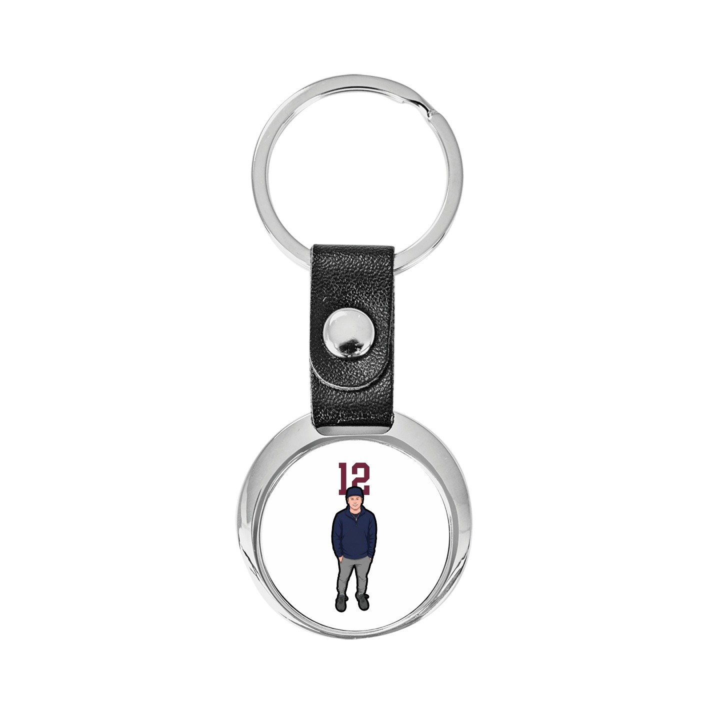 Key Chain — Number Top in Classic