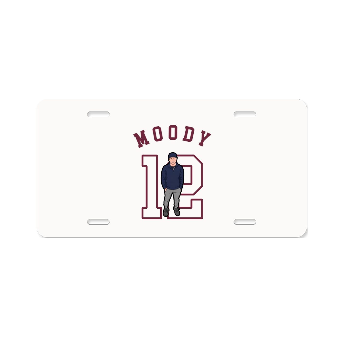 License Plate — Shirsey Arch in Classic