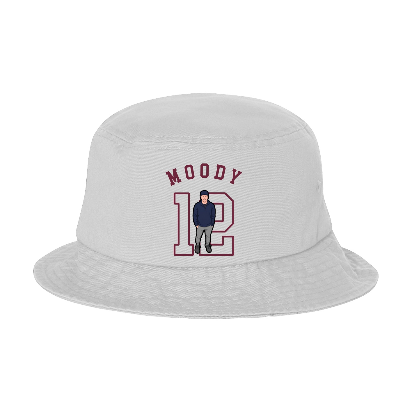 Bucket Cap — Shirsey Arch in White
