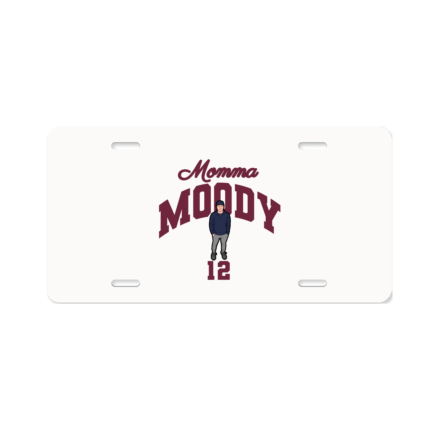 License Plate — Mothers Day Arch in Classic