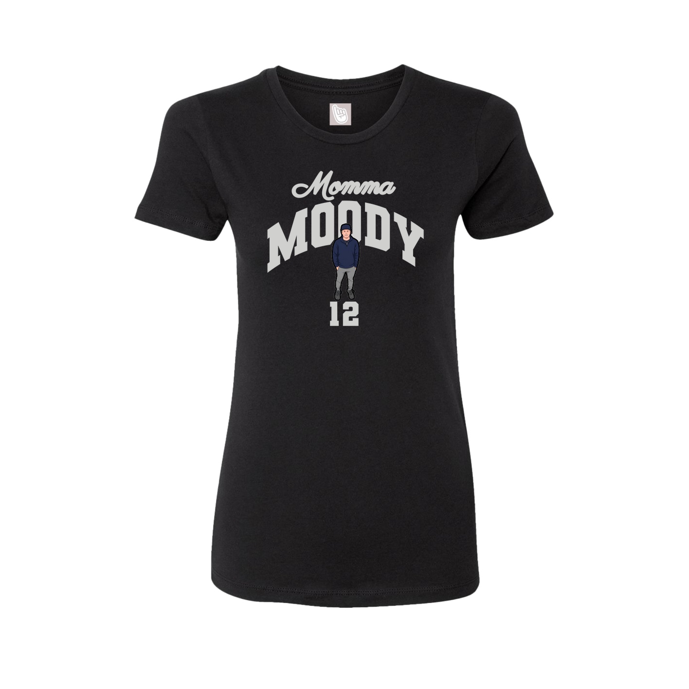 Womens Tee — Mothers Day Arch in Black