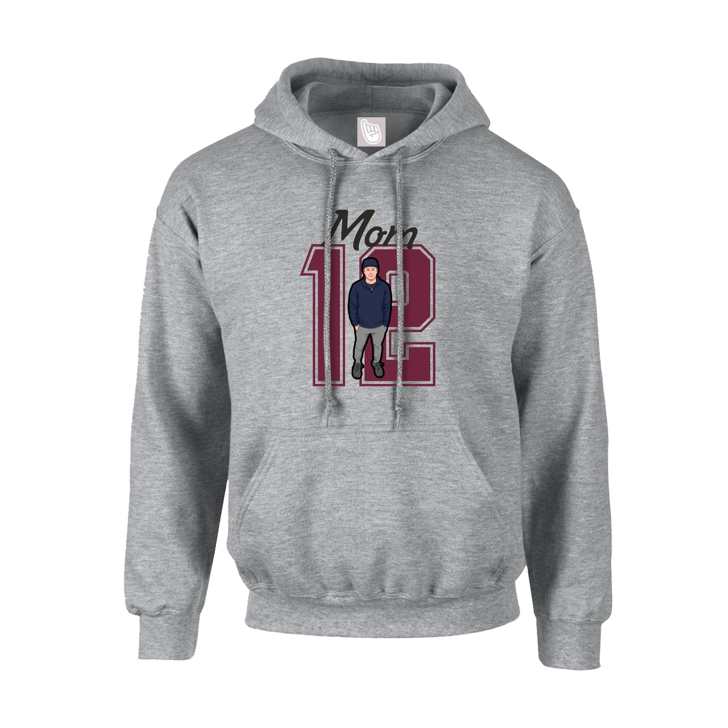 Youth Hoodie — Mothers Day Shirsey in Grey