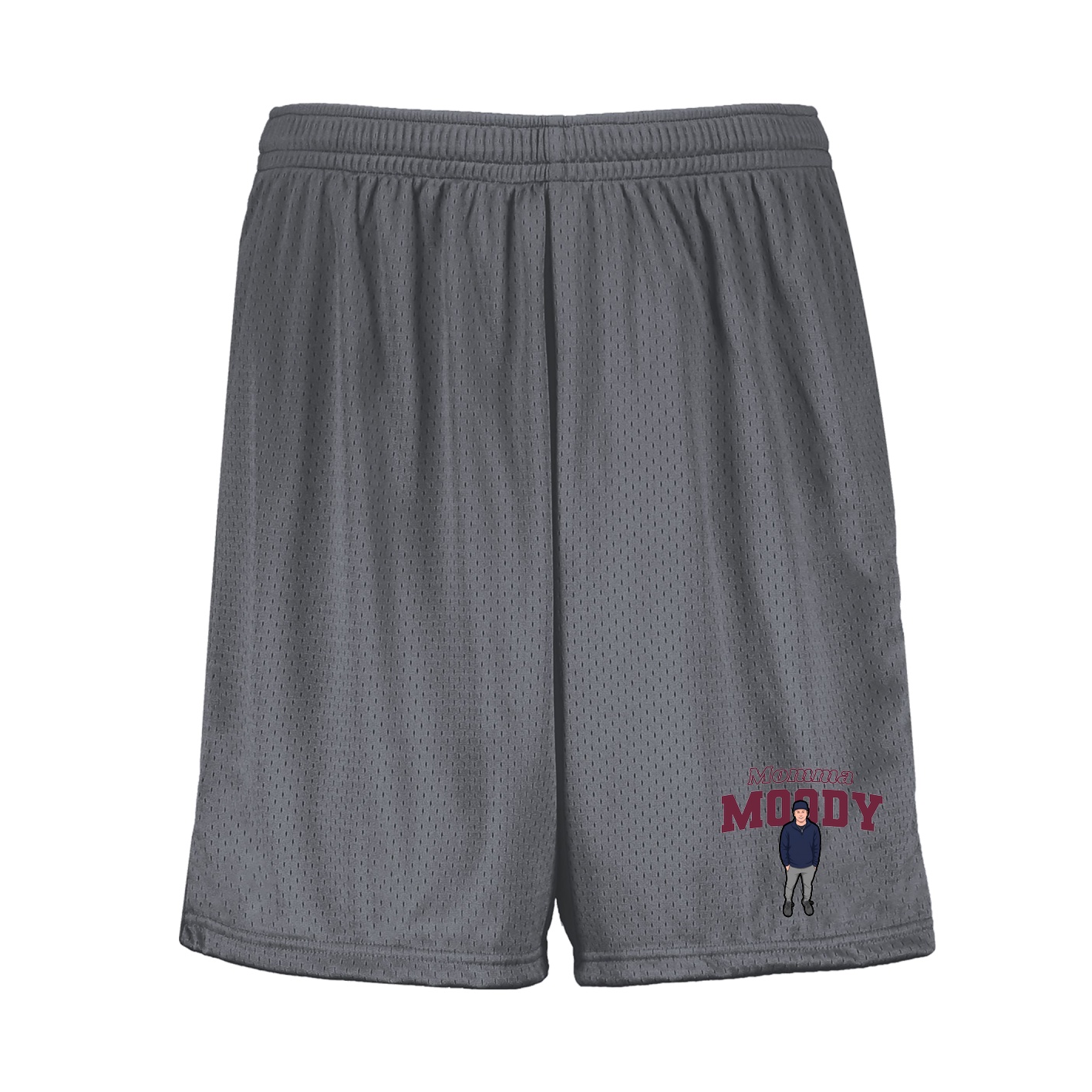 Shorts — Mothers Day Block in Grey