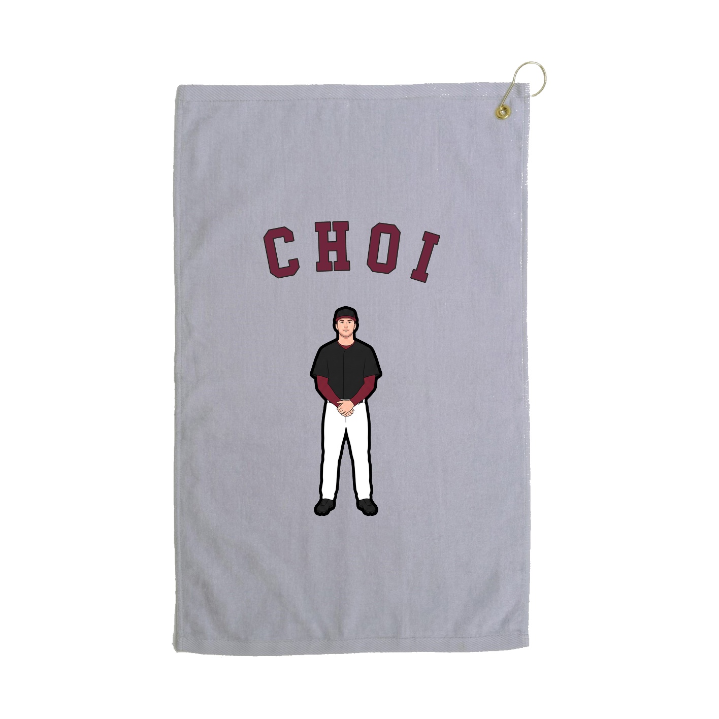 Golf Towel — Shirsey Arch in Grey