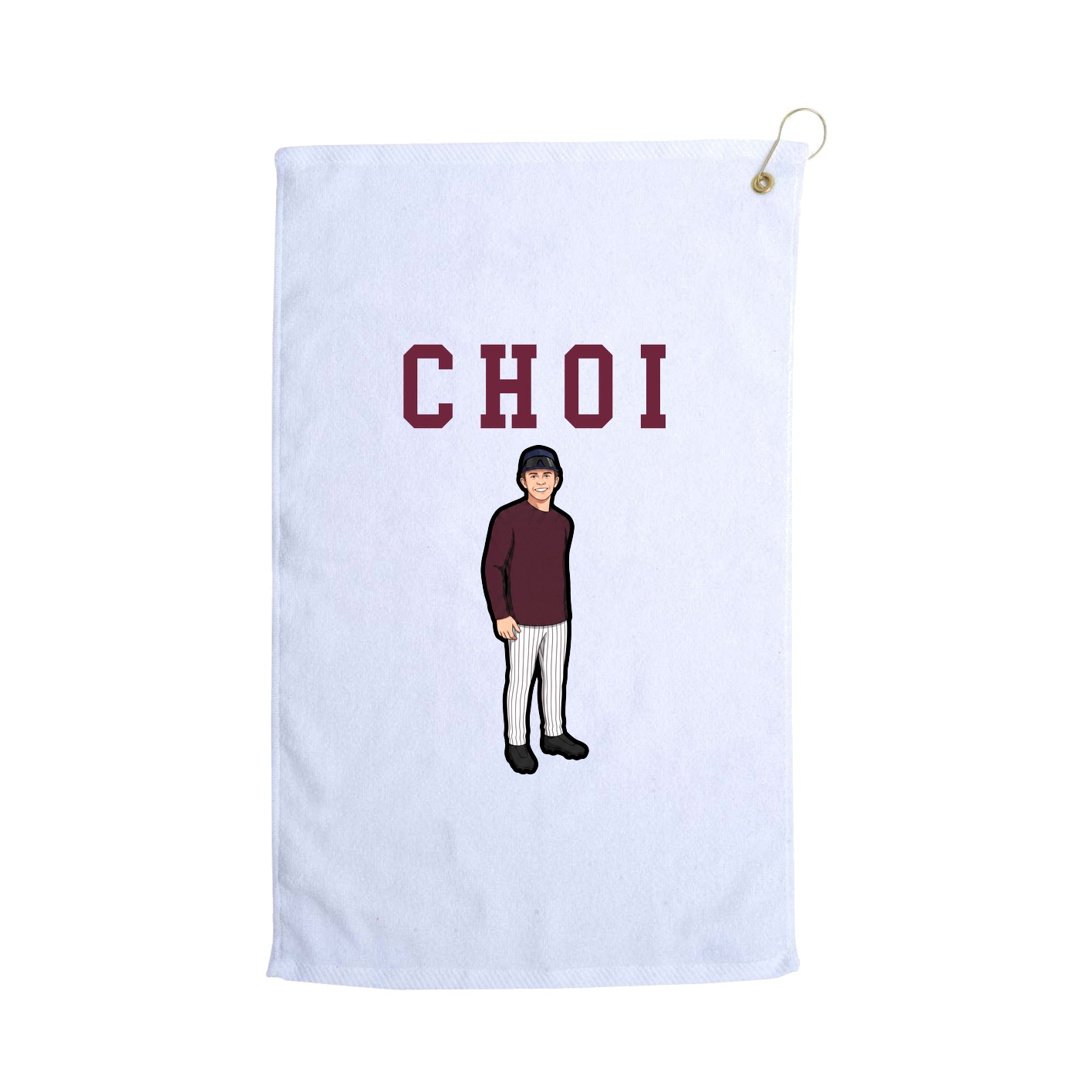 Golf Towel — Shirsey in White