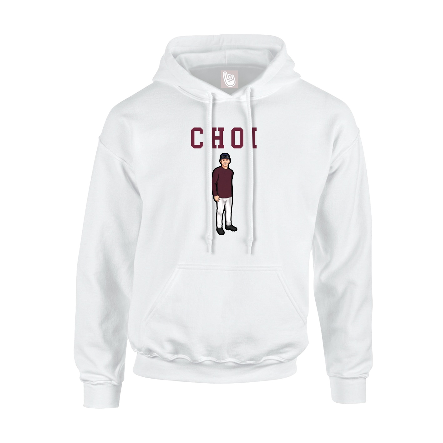 Youth Hoodie — Shirsey in White