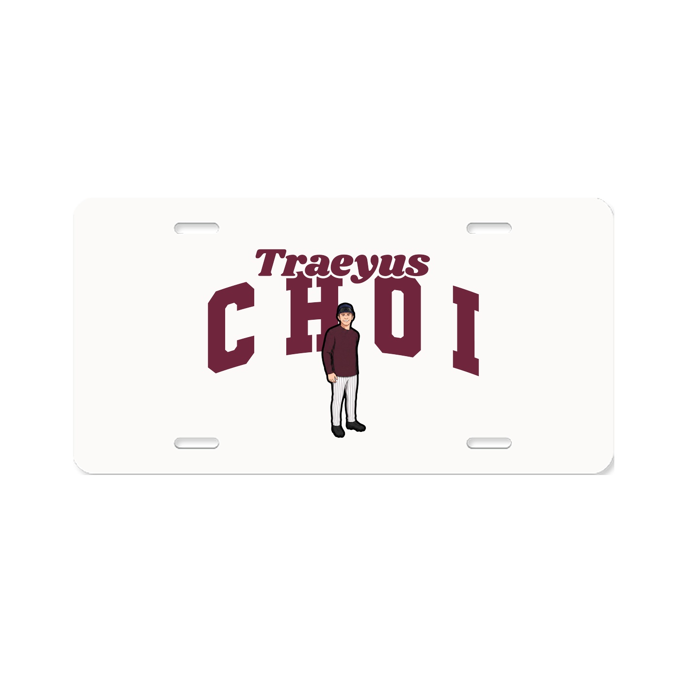 License Plate — Signature Arch in Classic