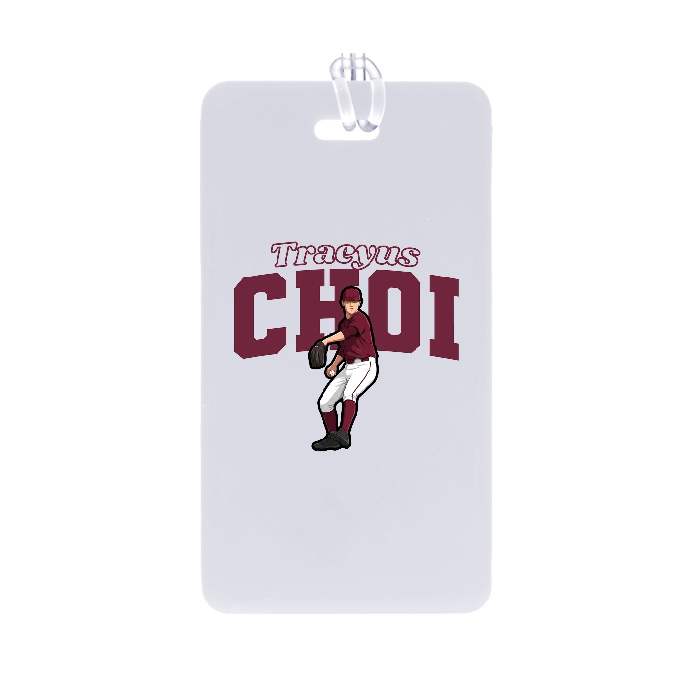 Bag Tag — Name Arch in Classic
