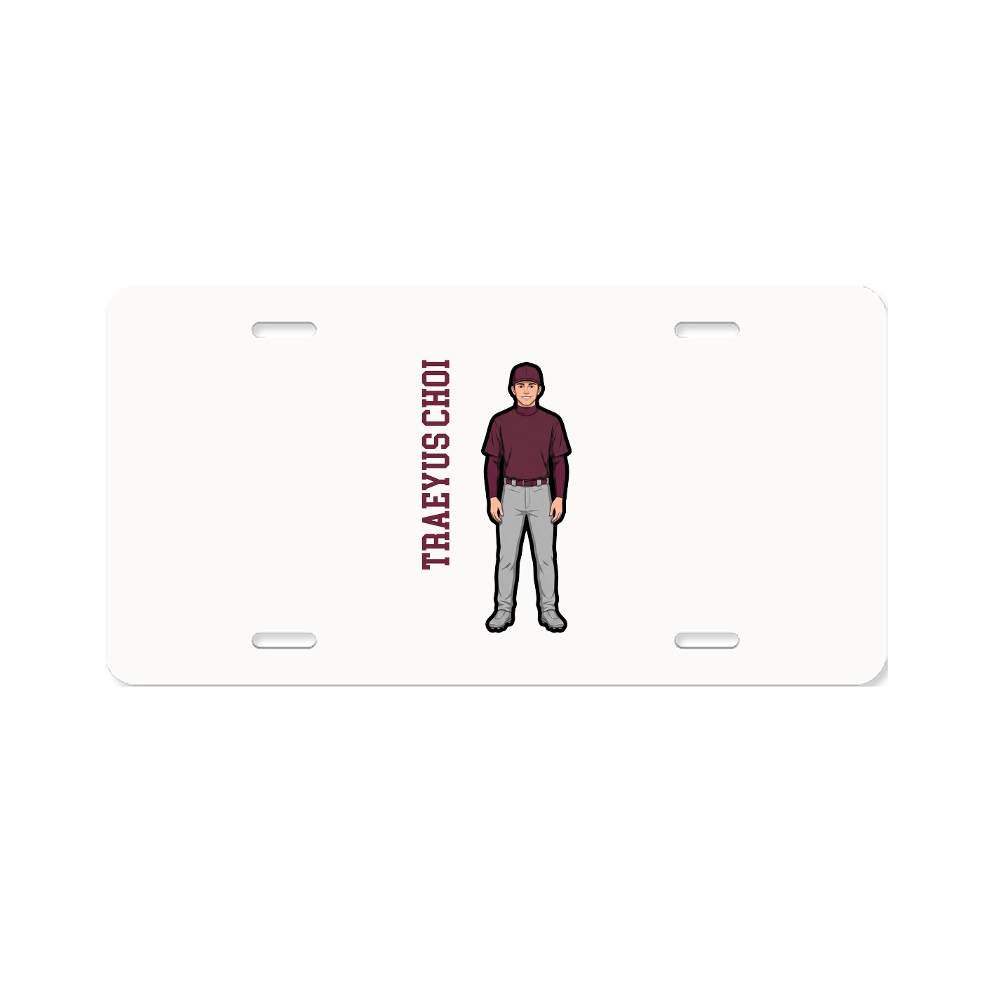 Aluminum License Plate