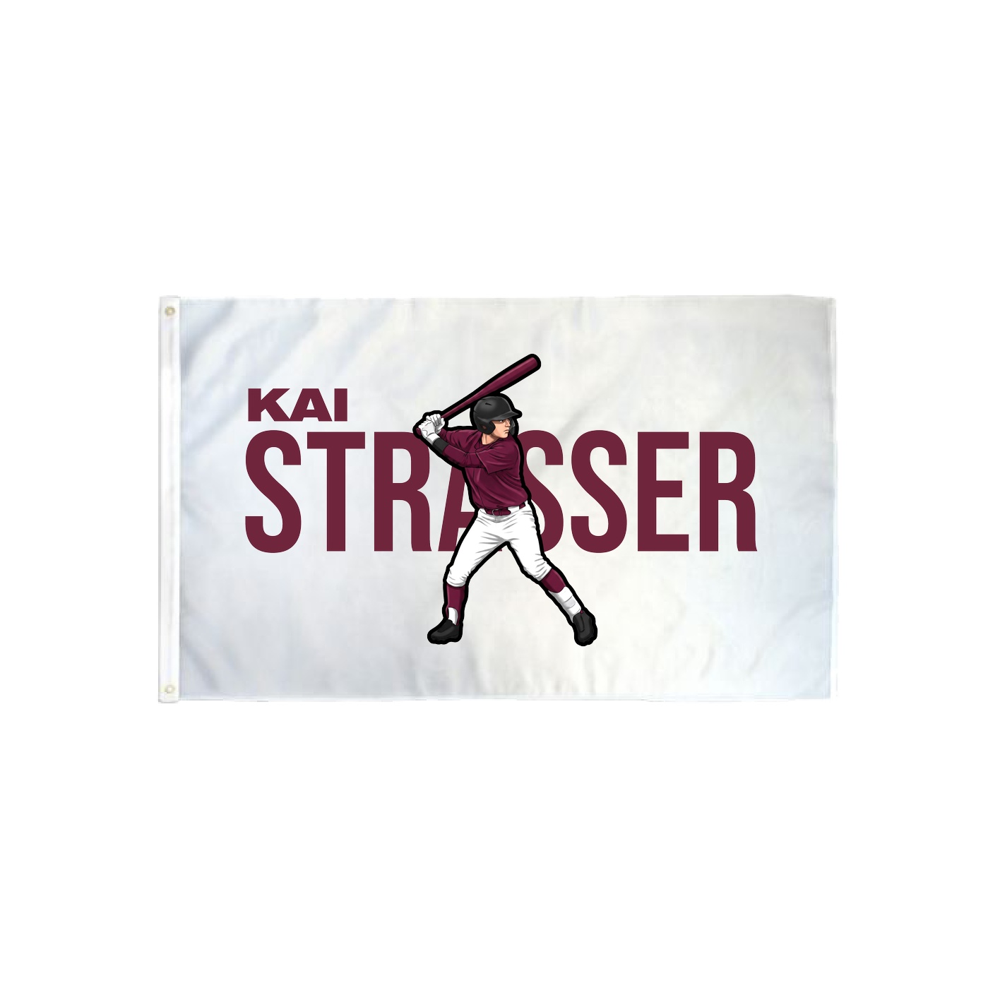 3x5 Flag — Player Name in Classic