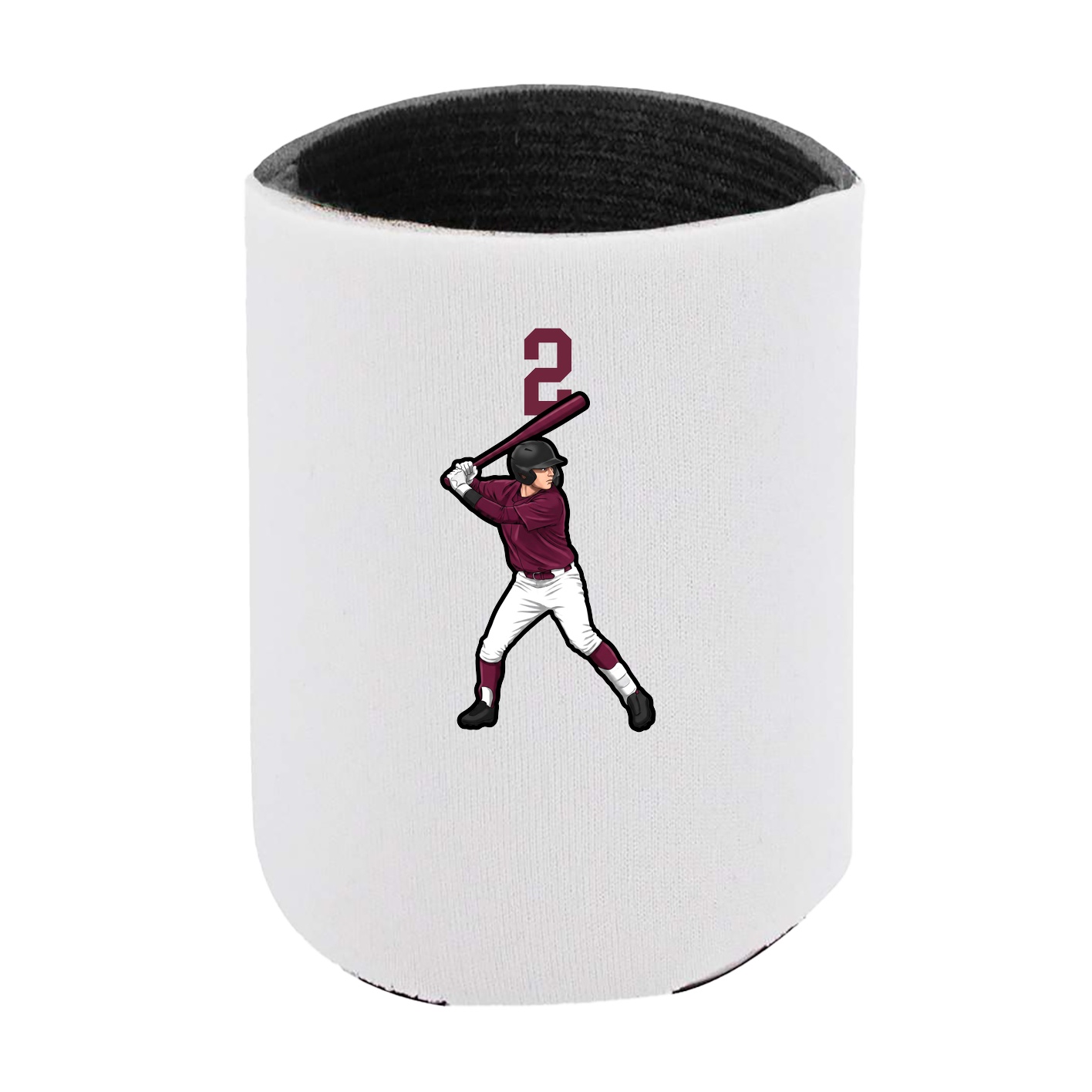 Can Holder — Number Top in White