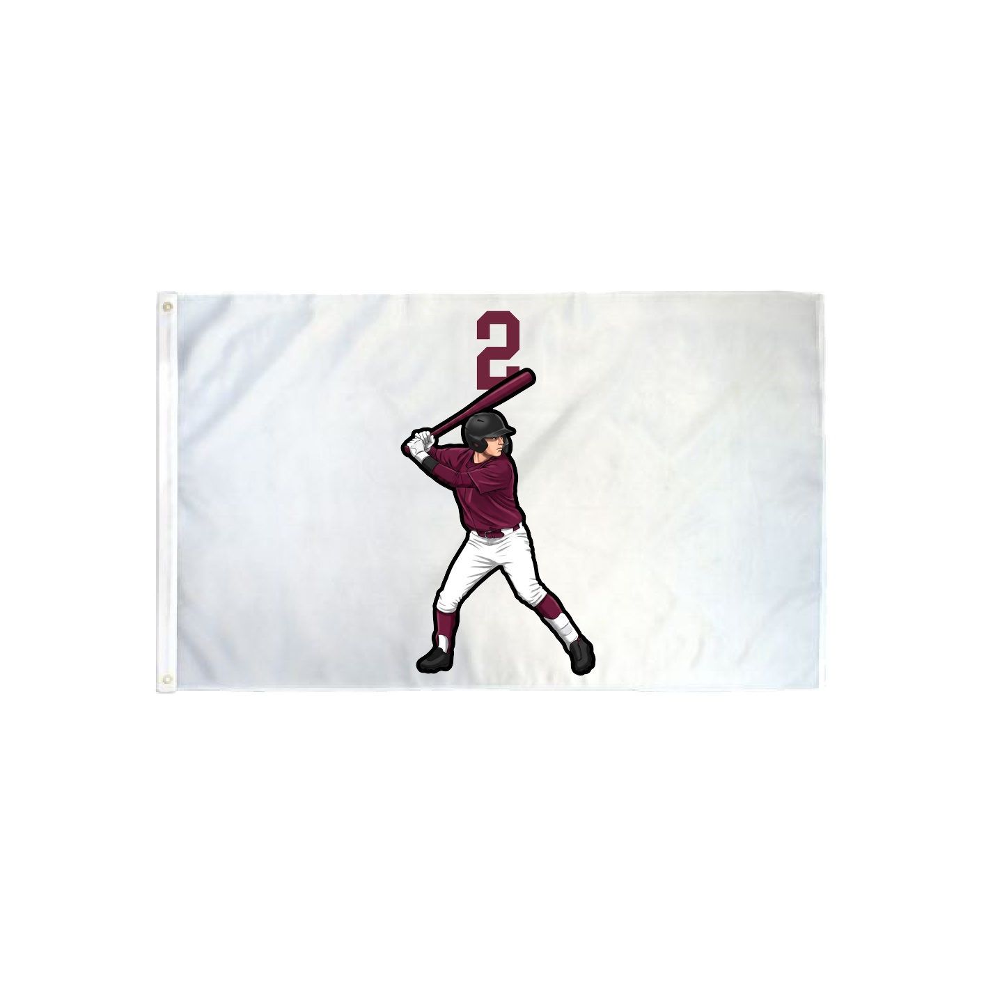 3x5 Flag — Number Top in Classic