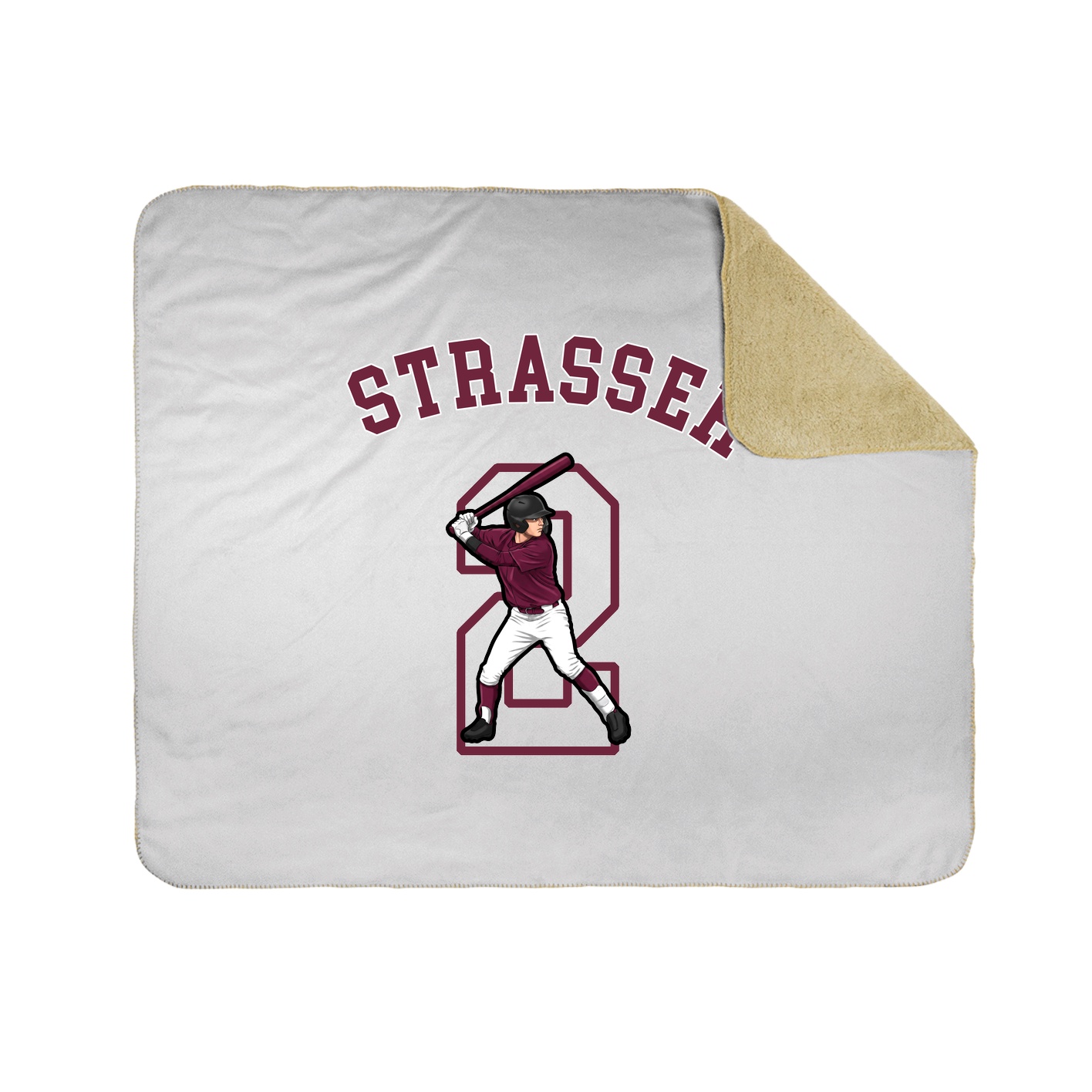 Throw Blanket — Shirsey Arch in White