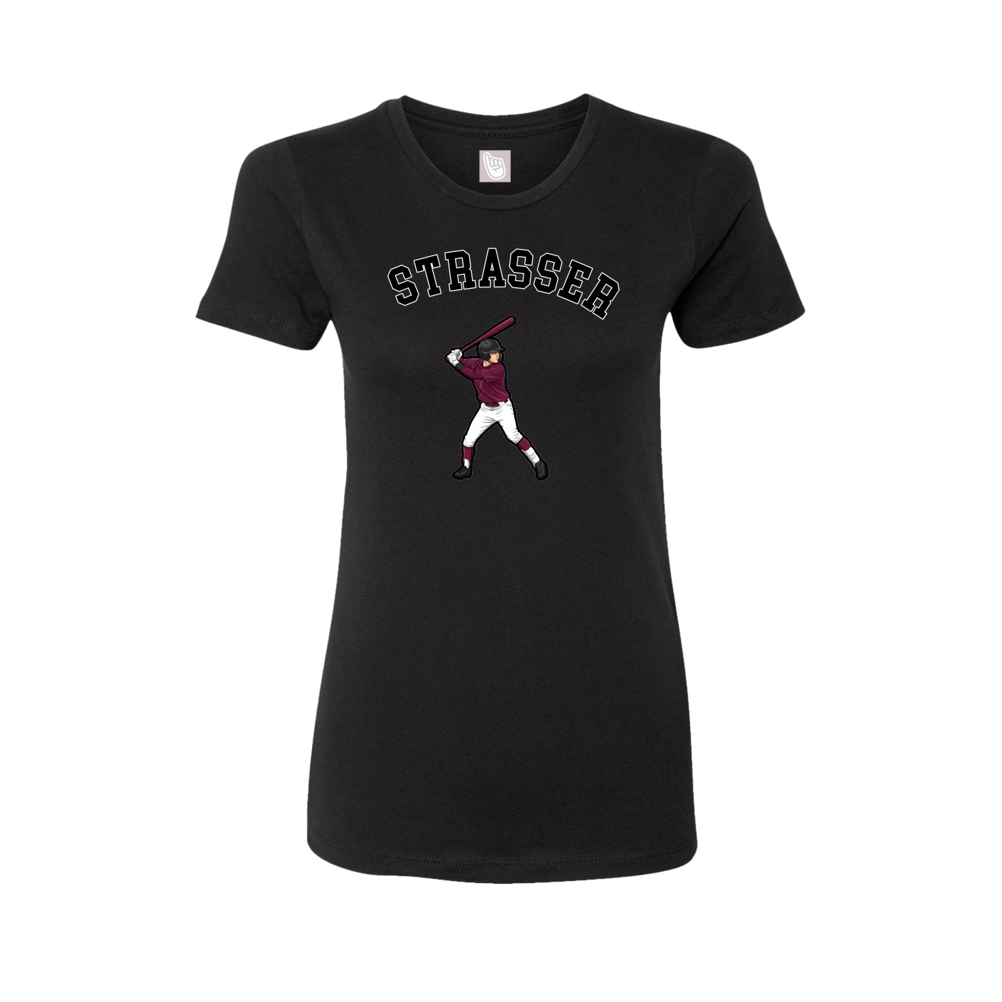 Womens Tee — Shirsey Arch in Black