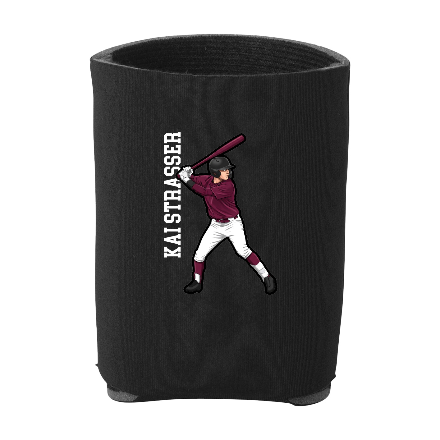 Can Holder — Name Vertical in Black