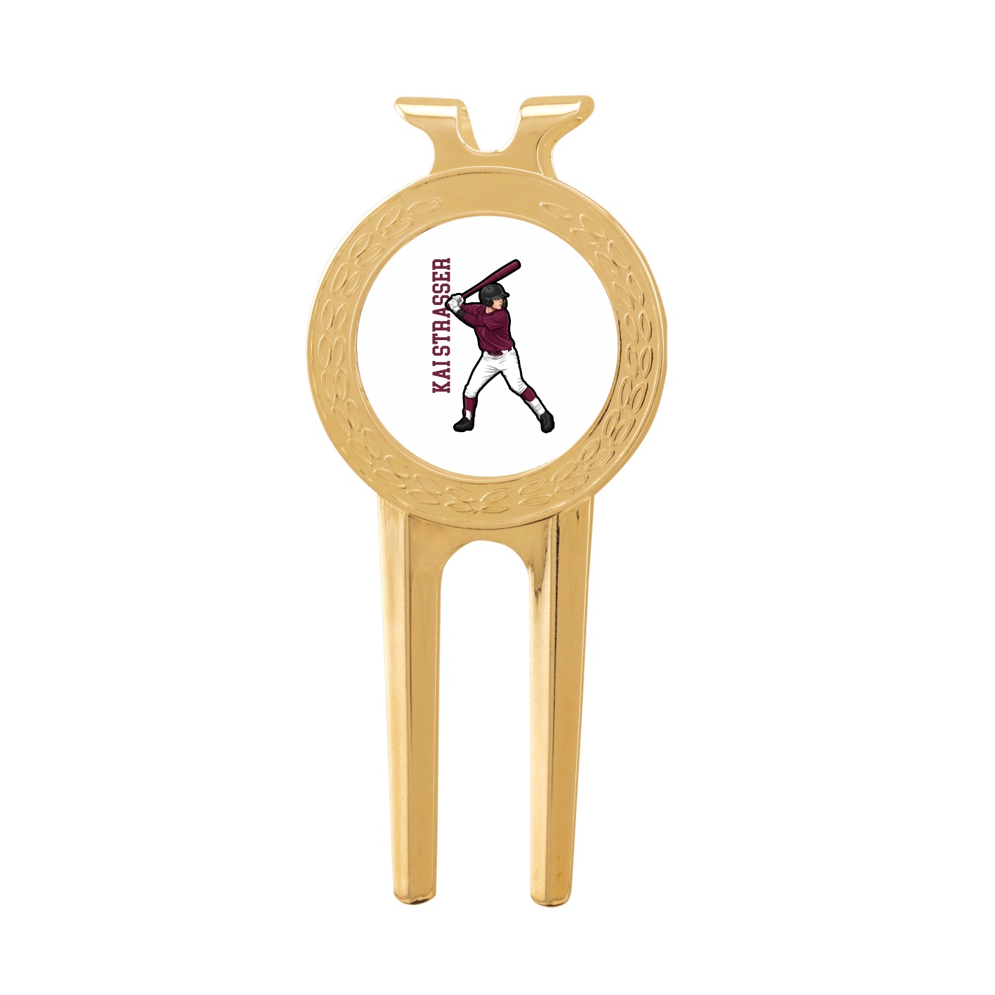 Divot Tool with Ball Marker — Name Vertical in Classic