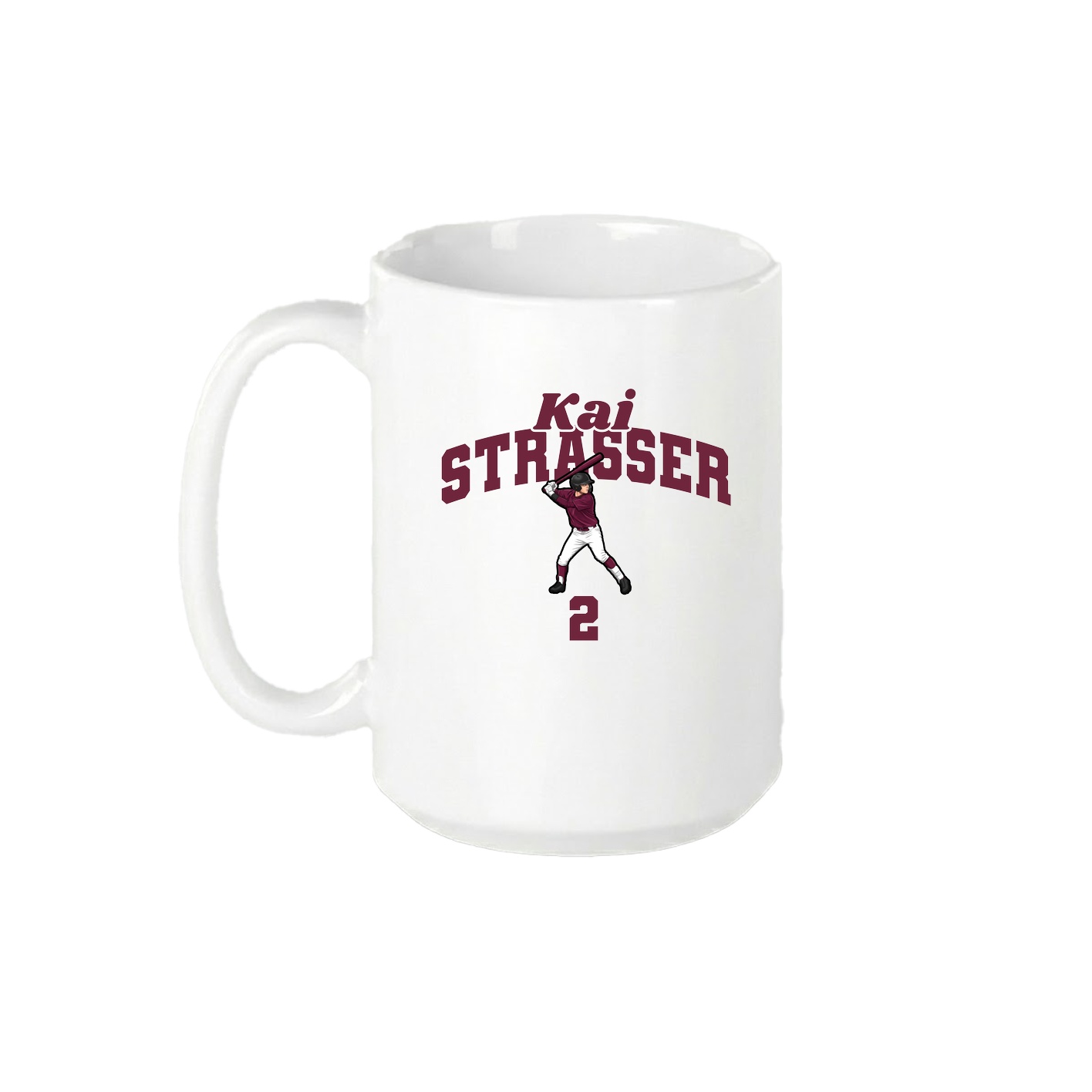 15oz Coffee Mug — Signature Arch in White
