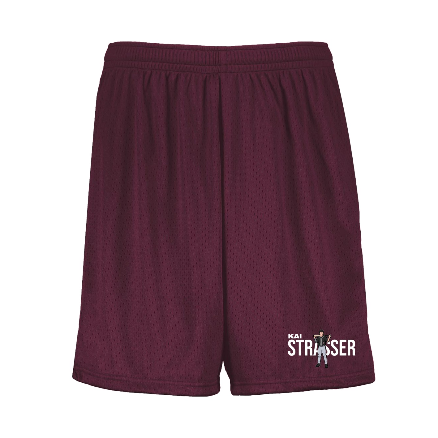 Shorts — Player Name in Maroon